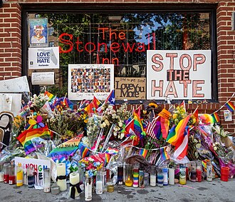 Picture of the day
A memorial to victims of the Pulse nightclub shooting in front the Stonewall Inn in New York City. On June 12, 2016, a terrorist shot and killed 49 people and wounded 53 more in a mass shooting at Pulse, a gay nightclub in Orlando, Florida, USA.
#ImageOfTheDay Picture of the day
A memorial to victims of the Pulse nightclub shooting in front the Stonewall Inn in New York City. On June 12, 2016, a terrorist shot and killed 49 people and wounded 53 more in a mass shooting at Pulse, a gay nightclub in Orlando, Florida, USA.
#ImageOfTheDay