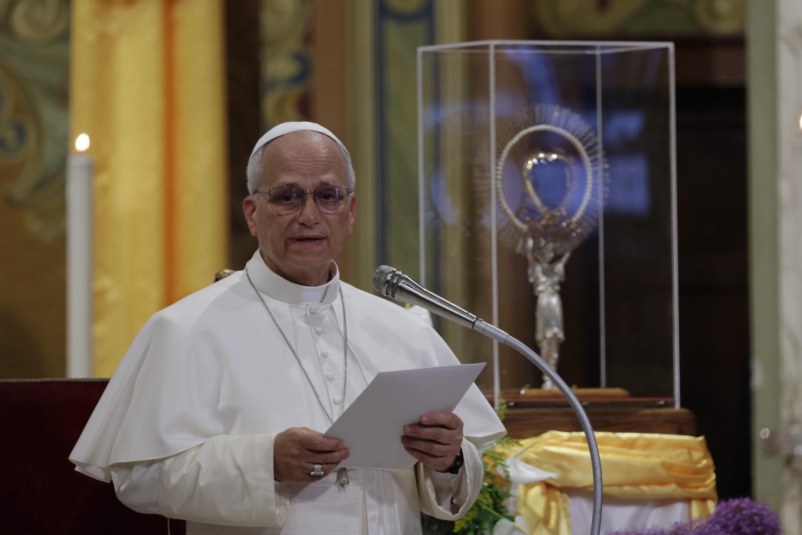 Pope Leo XIV honors Mother Cabrini as model for Church on migration – #Catholic – SANT’ANGELO LODIGIANO, Italy — Pope Leo XIV paid tribute Saturday to St. Frances Xavier Cabrini, the first U.S. citizen ever canonized as a Catholic saint, holding her up as a model for how the Church should respond to migrants today.Before returning to the Vatican after a daylong visit to the northern Italian city of Pavia, the pope traveled to Sant’Angelo Lodigiano, in the Diocese of Lodi, the birthplace of Cabrini, the Italian-born missionary who became a tireless defender of migrants in the United States at the beginning of the 20th century.Cabrini died in Chicago in 1917 — the same city where Pope Leo was born. She was beatified by Pope Pius XI in 1938 and canonized by Pope Pius XII in 1946.Welcomed by about 5,000 faithful, Pope Leo visited the Parish of Santi Antonio Abate e Francesca Cabrini for adoration of the Blessed Sacrament and to venerate the heart of St. Frances Xavier Cabrini.“When I learned that Sant’Angelo Lodigiano is only a few kilometers from Pavia,” Pope Leo said, “I thought I would take the opportunity, and here I am.”The pope said Mother Cabrini, following the guidance of Pope Leo XIII and St. John Baptist Scalabrini, “interpreted the signs of the times” and understood that her dream of going to China, in imitation of St. Francis Xavier, had to be fulfilled where the need was greatest.“Today that sign, that is, the phenomenon of migration, has entered a different phase, certainly more complex, yet no less capable of challenging the Church,” he said.Pope Leo asked what Cabrini’s missionary soul would say if she were alive today.“For my part, I inherited and carried forward the magisterium of Pope Francis with the apostolic exhortation Dilexi te on love for the poor,” he said. “And there, where it speaks of charity in the form of accompanying migrants, the figure of St. Frances Cabrini appears right alongside St. John Baptist Scalabrini. What could be more timely than a missionary charism placed at the service of migrants?”The pope also urged young people to learn more about Mother Cabrini, saying that those who come to know her “are captivated by her.”“Her soul was at once contemplative and active,” Pope Leo said. “She was immersed in the love of the heart of Christ, and this gave her an extraordinary capacity for work and strength of spirit.”In his greeting to the pope, Bishop Maurizio Malvestiti of Lodi praised what he called Mother Cabrini’s “original and highly fruitful” union of contemplation and social charity.Both dimensions, he said, were “overwhelming and farsighted in an evangelical reading of the times and of new realities,” marked by “ecumenical and interreligious intuitions” that testify that “no one is a stranger in history: We are all called to fraternity in justice and peace.”The stop in Sant’Angelo Lodigiano was the final leg of Pope Leo’s brief but intense visit to Lombardy.This story was first published by ACI Stampa, the Italian-language sister service of EWTN News. It has been translated and adapted by EWTN News English. Pope Leo XIV honors Mother Cabrini as model for Church on migration – #Catholic – SANT’ANGELO LODIGIANO, Italy — Pope Leo XIV paid tribute Saturday to St. Frances Xavier Cabrini, the first U.S. citizen ever canonized as a Catholic saint, holding her up as a model for how the Church should respond to migrants today.Before returning to the Vatican after a daylong visit to the northern Italian city of Pavia, the pope traveled to Sant’Angelo Lodigiano, in the Diocese of Lodi, the birthplace of Cabrini, the Italian-born missionary who became a tireless defender of migrants in the United States at the beginning of the 20th century.Cabrini died in Chicago in 1917 — the same city where Pope Leo was born. She was beatified by Pope Pius XI in 1938 and canonized by Pope Pius XII in 1946.Welcomed by about 5,000 faithful, Pope Leo visited the Parish of Santi Antonio Abate e Francesca Cabrini for adoration of the Blessed Sacrament and to venerate the heart of St. Frances Xavier Cabrini.“When I learned that Sant’Angelo Lodigiano is only a few kilometers from Pavia,” Pope Leo said, “I thought I would take the opportunity, and here I am.”The pope said Mother Cabrini, following the guidance of Pope Leo XIII and St. John Baptist Scalabrini, “interpreted the signs of the times” and understood that her dream of going to China, in imitation of St. Francis Xavier, had to be fulfilled where the need was greatest.“Today that sign, that is, the phenomenon of migration, has entered a different phase, certainly more complex, yet no less capable of challenging the Church,” he said.Pope Leo asked what Cabrini’s missionary soul would say if she were alive today.“For my part, I inherited and carried forward the magisterium of Pope Francis with the apostolic exhortation Dilexi te on love for the poor,” he said. “And there, where it speaks of charity in the form of accompanying migrants, the figure of St. Frances Cabrini appears right alongside St. John Baptist Scalabrini. What could be more timely than a missionary charism placed at the service of migrants?”The pope also urged young people to learn more about Mother Cabrini, saying that those who come to know her “are captivated by her.”“Her soul was at once contemplative and active,” Pope Leo said. “She was immersed in the love of the heart of Christ, and this gave her an extraordinary capacity for work and strength of spirit.”In his greeting to the pope, Bishop Maurizio Malvestiti of Lodi praised what he called Mother Cabrini’s “original and highly fruitful” union of contemplation and social charity.Both dimensions, he said, were “overwhelming and farsighted in an evangelical reading of the times and of new realities,” marked by “ecumenical and interreligious intuitions” that testify that “no one is a stranger in history: We are all called to fraternity in justice and peace.”The stop in Sant’Angelo Lodigiano was the final leg of Pope Leo’s brief but intense visit to Lombardy.This story was first published by ACI Stampa, the Italian-language sister service of EWTN News. It has been translated and adapted by EWTN News English.
