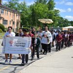 Students learn Eucharistic influence during meaningful pilgrimage stop experience #Catholic - On the morning of June 15, Bishop Kevin J. Sweeney met with a gathering of Catholic middle-school and high-school students of the Paterson Diocese, N.J., at St. Peter the Apostle Parish in Parsippany, N.J. This week, the Paterson Diocese hosted a historic first: stops on the 2026 National Eucharistic Pilgrimage. At St. Peter’s, Bishop Sweeney led a Eucharistic procession with the students. Franciscan Father Casey Cole, one of three priests on the national pilgrimage with strong social media presence, delivered a talk to the students, “Influenced by the Eucharist.”
BEACON PHOTOS | MATTHEW GIGLI
 [See image gallery at beaconnj.org] 

Click here to subscribe to our weekly newsletter.