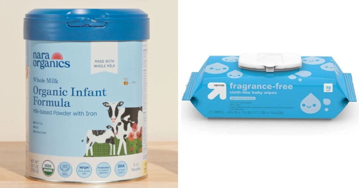 Target Hit With Double Baby Product Recalls: Nara Formula Linked to Infant Botulism, Up & Up Wipes Pulled Over Dangerous Bacterial Contamination – 
Target is facing scrutiny over the safety of its baby products after two separate recalls this week, one for baby wipes containing bacteria and one for baby formula, leaving babies hospitalized with botulism.
The post Target Hit With Double Baby Product Recalls: Nara Formula Linked to Infant Botulism, Up & Up Wipes Pulled Over Dangerous Bacterial Contamination appeared first on The Gateway Pundit.