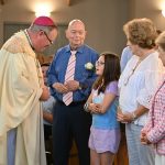 Bishop Kevin J. Sweeney’s Schedule: August, 2026 #Catholic – 



8/1
Sat., 8 a.m. Mass for Life & Procession – St. Margaret of Scotland Parish, Morristown; 10:30 a.m. Transitional Diaconate ordination of seminarian Carlos Vargas – St. Anthony of Padua Parish, Passaic; 2:30 p.m. Mass for the closing of ECCADS, annual Diocesan Catholic Charismatic Encounter for Servants (Servidores de la Renovación Carismática) – St. Gerard Majella Parish gymnasium, Paterson.


8/4
Tues., 10 a.m. Mass – Nazareth Village, Chester; 1:30 p.m. Priest meeting – St. Paul Inside the Walls, Madison.


8/5
Wed., 3 p.m. Final profession – Mary Help of Christians, North Haledon.


8/12
Wed., 8:30 a.m. Opening Mass for principals and presidents – the Oratory, Clifton.


8/14
Fri., All Day Vocations Media Day – St. Paul Inside the Walls, Madison; 7 p.m. Mass – St. Clare Parish, Clifton.


8/15
Sat., 10:30 a.m. Final profession – the Sisters of Christian Charity, Mendham.


8/22
Sat.,10 a.m. Polo fundraiser – Pope John XXIII Regional High School, Sparta.


8/27
Thu., 7 p.m. Memorial Mass for Father Rafael Ciro on the first anniversary of his passing – St. Stephen Parish, Paterson.


8/29
Sat.,11 a.m. Jubilee of St. Francis Mass – St. Francis of Assisi Parish, Haskell.