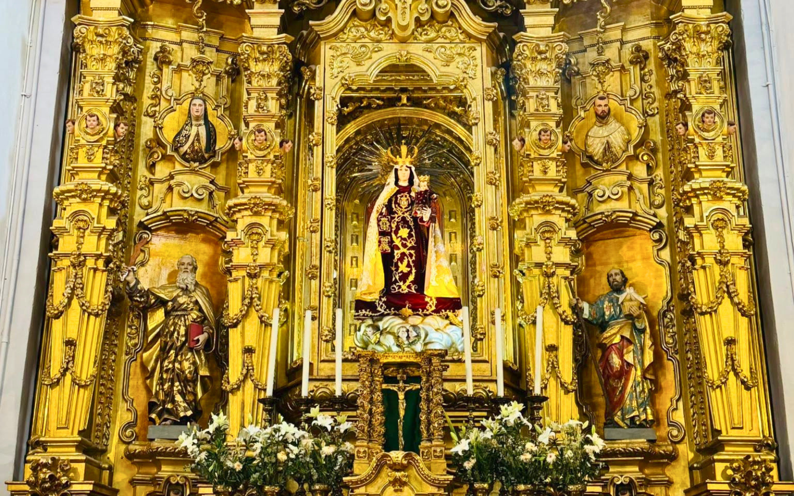 Devotion to Our Lady of Mount Carmel sees a resurgence with new shrine in Mexico City - #Catholic - As of this year, devotion to Our Lady of Mount Carmel has a new site in Mexico City. On July 15, the old non-parochial church of Our Lady of Mount Carmel was dedicated as an archdiocesan shrine, marking the beginning of a new chapter for the historic church.In recent days, the church, located in the traditional San Ángel neighborhood on the city’s south side, has begun to welcome more visitors than usual. Every year on the feast of Our Lady of Mount Carmel, celebrated on July 16, hundreds of pilgrims are drawn to the shrine.
 
 Church of Our Lady of Mount Carmel in San Ángel, Mexico City. | Credit: EWTN News
 
 However, interest has gained new momentum since Cardinal Carlos Aguiar Retes, primatial archbishop of Mexico, announced in May that the historic church would be elevated to a shrine.Among those drawn by curiosity was Mariana Ledesma. Although she acknowledged that she is only just beginning to learn about this devotion to Our Lady under this title, she wanted to be part of a moment she considers historic.“The shrine is beautiful and full of symbolism; seeing the devotion of the entire community, being able to share in that faith, is something truly beautiful. That is precisely the purpose of the shrine: to make it known to others as well,” she told ACI Prensa, the Spanish-language sister service of EWTN News.4 centuries of historyThe relationship between Mexico City and Our Lady of Mount Carmel dates back to 1585, when the first missionaries of the Discalced Carmelite order arrived in New Spain to assist in the work of evangelization.In the early 17th century, they established one of their most important convents in San Ángel, from which they fostered contemplative life, spiritual formation, and devotion to Our Lady of Mount Carmel, a devotion that took deep root among the capitalʼs inhabitants.
 
 Carmelite friars. | Credit: Discalced Carmelites of Central America
 
 For centuries, the church and convent served as an important religious and cultural center. However, following the Reform Laws of 1876, the old convent was nationalized and became state property.Today, Our Lady of Mount Carmel Church remains a place of Catholic worship while the former convent, after serving various purposes over the years, houses a museum. After more than 400 years of tending to the church, this year the Discalced Carmelites handed over its administration to the Archdiocese of Mexico due to a decline in vocations within the order.Mary, ‘strengthen my heart’During the Mass of canonical dedication as a shrine, Héctor Mario Pérez Villarreal, auxiliary bishop of Mexico, explained that the decision to elevate the church to a shrine reflects the fact that the faithful have long been making pilgrimages there to “seek solace and to come seeking the nourishment of the sacraments and the mercy of confession.”
 
 Mass of dedication of Our Lady of Mount Carmel Church as a shrine, July 15, 2026. | Credit: Primatial Archdiocese of Mexico
 
 “Let us hope that this [act] serves as an encouragement for many more people to return here to renew the consolation offered by the Virgin of Mount Carmel and their love for Jesus Christ,” he stated.He also invited the faithful to turn to Mary during times of difficulty. He noted that when faith or hope “begin to fade,” it is necessary to turn one’s gaze toward Mary and say: “Most Holy Mother, you who were able to remain faithful even [standing] before your Son’s cross, strengthen my heart.”
 
 Mass of Dedication of Our Lady of Mount Carmel Church as a shrine on July 15, 2026. | Credit: Primatial Archdiocese of Mexico
 
 Petitions to Our Lady of Mount CarmelThe aisles of the shrine were filled with people holding scapulars, flowers, or photographs of their family members. Some came to give thanks for favors received; others sought to place their concerns in Maryʼs hands.Among them was Claudio de la Paz, a devotee who traveled from the state of Campeche, over 500 miles away, to take part in the celebration. In addition to hoping the faithful will draw closer to Our Lady of Mount Carmel, he asked that young people be specially commended to her care, as he said they are currently going through “times of great vulnerability.”
 
 Mass of Dedication of Our Lady of Mount Carmel Church as a shrine on July 15, 2026. | Credit: Primatial Archdiocese of Mexico
 
 For Rafael Estrada, devotion to Our Lady of Mount Carmel “represents a quest for peace, serenity, and harmony.” Estrada urged Catholics to ask for Mary’s protection amid the tribulations Mexico is going through.Sister Nina Ramos, a religious of the Franciscan Sisters of the Immaculate Conception, invited the faithful to visit the new shrine and noted that those who fulfill the conditions established by the Church may obtain a plenary indulgence.This story was first published by ACI Prensa, the Spanish-language sister service of EWTN News. It has been translated and adapted by EWTN News English.