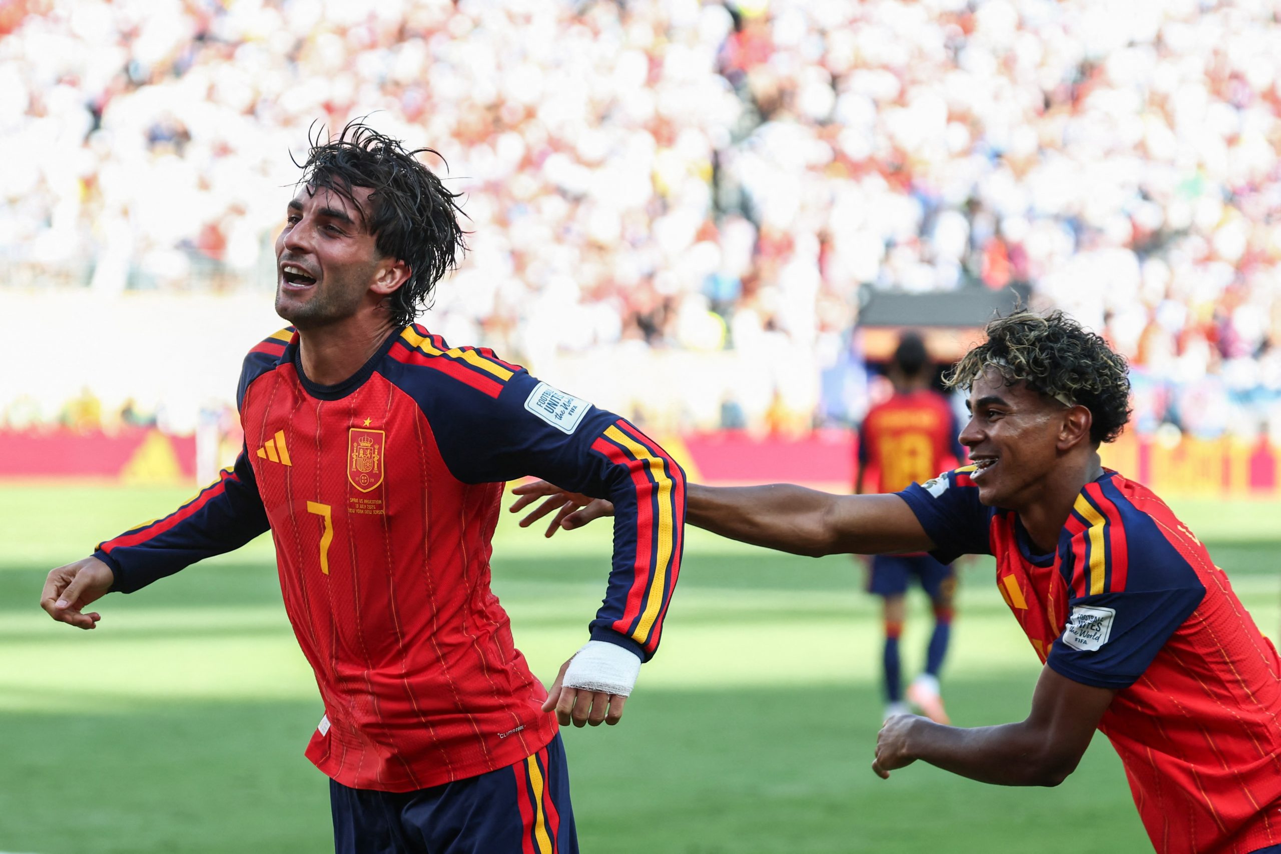 Ferrán Torres, the Catholic forward who won the World Cup for Spain #Catholic Ferrán Torres is the Catholic forward who secured a 1–0 victory for Spain over Messiʼs Argentina in the 2026 FIFA World Cup final, played on Sunday, July 19, in New Jersey.“The goal is the least important thing; right now, all I want is to grab that trophy and squeeze it as hard as I can, because I believe it represents the dream of the 47 million people we were representing on the pitch today — because I think we deserved it and we gave it our all,” said Ferrán Torres after the final.Torres, who plays for Barcelona in Spain, also said that the goal brought him a sense of relief, given the heavy criticism he had faced during the World Cup. “Thank God, He always gives me the strength to keep going, and in the end — as I always say — God grants things to those who deserve them most,” the forward emphasized.Days before the final, a video was released in which Torres spoke about the importance of God in his life. “I have a cross and an image of the Virgin Mary; ultimately, I think having such strong faith gives me great support — it is something very important to me,” remarked the Spanish forward, who was named the final’s Superior Player of the Match.TweetTorres stands out for his Catholic faith within the Spanish national team, alongside coach Luis de la Fuente — who, at the press conference prior to the semifinal match where they defeated France 2–0, stated that he prays “every day, but not because I am at a World Cup or in order to get a result.”“I give thanks every day — every day I wake up and find myself well, I look at myself and say: ‘Another day I can enjoy life.’ I give thanks for those little things. I pray—because I do pray every day — not to ask for more help,” the Spanish head coach explained at the time.This story was first published by ACI Prensa, the Spanish-language sister service of EWTN News. It has been translated and adapted by EWTN News English. Ferrán Torres, the Catholic forward who won the World Cup for Spain #Catholic Ferrán Torres is the Catholic forward who secured a 1–0 victory for Spain over Messiʼs Argentina in the 2026 FIFA World Cup final, played on Sunday, July 19, in New Jersey.“The goal is the least important thing; right now, all I want is to grab that trophy and squeeze it as hard as I can, because I believe it represents the dream of the 47 million people we were representing on the pitch today — because I think we deserved it and we gave it our all,” said Ferrán Torres after the final.Torres, who plays for Barcelona in Spain, also said that the goal brought him a sense of relief, given the heavy criticism he had faced during the World Cup. “Thank God, He always gives me the strength to keep going, and in the end — as I always say — God grants things to those who deserve them most,” the forward emphasized.Days before the final, a video was released in which Torres spoke about the importance of God in his life. “I have a cross and an image of the Virgin Mary; ultimately, I think having such strong faith gives me great support — it is something very important to me,” remarked the Spanish forward, who was named the final’s Superior Player of the Match.TweetTorres stands out for his Catholic faith within the Spanish national team, alongside coach Luis de la Fuente — who, at the press conference prior to the semifinal match where they defeated France 2–0, stated that he prays “every day, but not because I am at a World Cup or in order to get a result.”“I give thanks every day — every day I wake up and find myself well, I look at myself and say: ‘Another day I can enjoy life.’ I give thanks for those little things. I pray—because I do pray every day — not to ask for more help,” the Spanish head coach explained at the time.This story was first published by ACI Prensa, the Spanish-language sister service of EWTN News. It has been translated and adapted by EWTN News English.