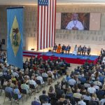 Full text: Pope Leo’s acceptance address for the 2026 Liberty Medal #Catholic – PHILADELPHIA (OSV News) — The following is the address of Pope Leo XIV upon his acceptance of the Liberty Medal of the National Constitution Center in Philadelphia as delivered over livestream from the Vatican on July 3, 2026:
Thank you very much. Dear friends,
I am honored to accept the Liberty Medal of the National Constitution Center in this year that marks the 250th anniversary of the founding of the United States of America with the signing of the Declaration of Independence on July 4, 1776. On the eve of this momentous occasion, I offer a warm greeting to all those assembled at the National Constitution Center in Philadelphia.
As a son of this great country, founded by courageous men and women who dreamed of liberty and of a better life for themselves and for their children, I join you in asking God’s blessings upon America’s future, that the lofty ideals enshrined at the beginning of the Declaration of Independence may continue to guide the flourishing of the nation in unity, justice and peace.
From our youth, most of us have admired the eloquence of those words, their resounding appeal to the law of nature and to nature’s God as the basis of their assertion that all men and women are created equal and endowed by their Creator with certain inalienable rights, including the right to life, liberty and the pursuit of happiness. While couched in the language of the Enlightenment, that claim is ultimately grounded in an understanding of the human person inspired by the great biblical vision of man and woman being created in the divine image. It is indeed here that we discover the basis of human dignity; dignity which precedes the establishment of any state, and whose custody constitutes its very purpose.
In these past 250 years, for so many peoples throughout the world, it was the firm resolve to achieve the noble vision of the nation’s founders that made America a byword for freedom, as the country opened its doors to successive waves of immigrants, enabling them and their children to play their part in shaping the future of the nation. It was this same love of freedom that inspired the United States, in the darkest hours of the last century, at the time of the two world wars, to look beyond itself and, at great sacrifice, to champion the cause of freedom beyond its own borders.
As every American knows, however, the path to building a society that would embody those high ideals of liberty and justice for all was not always easy and, in many respects, is still a work in progress. Indeed, the effort to realize this vision is one that must be taken up anew in each generation and in the face of ever new challenges. Today, as we look to the future, this historic anniversary presents us with the opportunity to reflect once again on the nation’s founding principles in the hope that America will remain ever true to the dream that has earned it the title of “land of the free and home of the brave.”
First right enshrined by the nation’s founders was the right to life, for no one who is deprived of life can enjoy liberty or pursue happiness. A country’s vitality is deeply tied to the value it affords to human life in every form and condition, acknowledging the dignity endowed upon every human person by virtue of their very existence. The inherent worth of every human life has led the noble hearts of generations to praise the marvelous works of the Creator (cf. Ps 139:14) and stand in reverence before so precious a gift. Indeed, it is precisely this reverence that we must continue to cultivate — one that sways the hearts of individuals and inspires laws that recognize and safeguard the gift from the moment of conception to natural death. Reverence, too, will aid us in discovering that we are guardians and stewards of those entrusted to our care. In this regard, the moral greatness of a nation is manifested, above all, in its capacity to support, protect and cherish the lives of all, especially the most vulnerable and those whose worth is questioned.
Following the right to life, liberty was and is preeminent among the principles revered by the men and women who have sought within this nation’s borders a new beginning, often equating it with previously undreamed-of hope. Though frequently understood as the ability to act as one would like, authentic freedom runs much deeper. It is founded upon the human person’s capacity to know the truth and adhere to what is good, even at great cost — a sacrifice well known to many who have labored to shape this country. The desire for truth and freedom, as well as the very pursuit of happiness, continues to inspire people of all generations to ask fundamental questions regarding the meaning of life, our ultimate purpose, and indeed about God. And it is proper for magnanimous hearts to endeavor to answer these questions with sincerity. These answers inevitably determine the direction which we seek to give to our lives, and America has long championed the religious freedom necessary to follow responsibly the dictates of conscience in this regard, free from fear and coercion, as enshrined in the First Amendment to the United States Constitution.
It is this freedom that holds sacred the inner sphere of the person, where convictions are formed and where conscience can guide the decisions made in the intimacy of the human heart. This same freedom also ensures the right of every person to worship according to one’s own belief, and of individuals, communities and associations to give public expression to their faith. In fact, religious freedom gave rise to the American tradition of allowing for interfaith dialogue and interreligious cooperation in promoting the public good and enriching the debates on the great moral and ethical issues that have faced the nation and shaped the course of its history. It is my hope that this tradition will continue to bear fruit in a public discourse marked by moderation, respect for the views of others, and an ongoing effort to find common ground in promoting the cause of peace and reconciliation, at home and abroad.
The forbearers of this country, men and women of diverse backgrounds, religions and languages, were able to find that common ground and the strength necessary to pursue a better future. The principles that inspired America’s founders, rooted as they are in the truth of the human person, brought them together in a single cause, a common dream. Unity lent strength to that dream, giving rise, under God, to the United States of America. “E pluribus unum” — “Out of many, one.” In order for a nation to flourish, it must be truly united; united not by goals bound to momentary endeavors, but by ideals that do not fade with the passing of time. May the principles we have reflected upon today — a shared human dignity, equality and the rights laid out in the Declaration of Independence — ever be a source of such unity and a guiding light for the present moment and for the years to come.
In accepting this award, I therefore pray that this, the 250th anniversary of the founding of this great nation, may be the occasion of a solemn recommitment to these ideals that have made America a country that values peace and prosperity, a country characterized by generosity and nobility of heart. I commend all of you, as well as the future of the nation, to the One who is himself the source of true freedom and lasting peace, the One whose very name is Peace.
May God bless America! Full text: Pope Leo’s acceptance address for the 2026 Liberty Medal #Catholic – PHILADELPHIA (OSV News) — The following is the address of Pope Leo XIV upon his acceptance of the Liberty Medal of the National Constitution Center in Philadelphia as delivered over livestream from the Vatican on July 3, 2026:
Thank you very much. Dear friends,
I am honored to accept the Liberty Medal of the National Constitution Center in this year that marks the 250th anniversary of the founding of the United States of America with the signing of the Declaration of Independence on July 4, 1776. On the eve of this momentous occasion, I offer a warm greeting to all those assembled at the National Constitution Center in Philadelphia.
As a son of this great country, founded by courageous men and women who dreamed of liberty and of a better life for themselves and for their children, I join you in asking God’s blessings upon America’s future, that the lofty ideals enshrined at the beginning of the Declaration of Independence may continue to guide the flourishing of the nation in unity, justice and peace.
From our youth, most of us have admired the eloquence of those words, their resounding appeal to the law of nature and to nature’s God as the basis of their assertion that all men and women are created equal and endowed by their Creator with certain inalienable rights, including the right to life, liberty and the pursuit of happiness. While couched in the language of the Enlightenment, that claim is ultimately grounded in an understanding of the human person inspired by the great biblical vision of man and woman being created in the divine image. It is indeed here that we discover the basis of human dignity; dignity which precedes the establishment of any state, and whose custody constitutes its very purpose.
In these past 250 years, for so many peoples throughout the world, it was the firm resolve to achieve the noble vision of the nation’s founders that made America a byword for freedom, as the country opened its doors to successive waves of immigrants, enabling them and their children to play their part in shaping the future of the nation. It was this same love of freedom that inspired the United States, in the darkest hours of the last century, at the time of the two world wars, to look beyond itself and, at great sacrifice, to champion the cause of freedom beyond its own borders.
As every American knows, however, the path to building a society that would embody those high ideals of liberty and justice for all was not always easy and, in many respects, is still a work in progress. Indeed, the effort to realize this vision is one that must be taken up anew in each generation and in the face of ever new challenges. Today, as we look to the future, this historic anniversary presents us with the opportunity to reflect once again on the nation’s founding principles in the hope that America will remain ever true to the dream that has earned it the title of “land of the free and home of the brave.”
First right enshrined by the nation’s founders was the right to life, for no one who is deprived of life can enjoy liberty or pursue happiness. A country’s vitality is deeply tied to the value it affords to human life in every form and condition, acknowledging the dignity endowed upon every human person by virtue of their very existence. The inherent worth of every human life has led the noble hearts of generations to praise the marvelous works of the Creator (cf. Ps 139:14) and stand in reverence before so precious a gift. Indeed, it is precisely this reverence that we must continue to cultivate — one that sways the hearts of individuals and inspires laws that recognize and safeguard the gift from the moment of conception to natural death. Reverence, too, will aid us in discovering that we are guardians and stewards of those entrusted to our care. In this regard, the moral greatness of a nation is manifested, above all, in its capacity to support, protect and cherish the lives of all, especially the most vulnerable and those whose worth is questioned.
Following the right to life, liberty was and is preeminent among the principles revered by the men and women who have sought within this nation’s borders a new beginning, often equating it with previously undreamed-of hope. Though frequently understood as the ability to act as one would like, authentic freedom runs much deeper. It is founded upon the human person’s capacity to know the truth and adhere to what is good, even at great cost — a sacrifice well known to many who have labored to shape this country. The desire for truth and freedom, as well as the very pursuit of happiness, continues to inspire people of all generations to ask fundamental questions regarding the meaning of life, our ultimate purpose, and indeed about God. And it is proper for magnanimous hearts to endeavor to answer these questions with sincerity. These answers inevitably determine the direction which we seek to give to our lives, and America has long championed the religious freedom necessary to follow responsibly the dictates of conscience in this regard, free from fear and coercion, as enshrined in the First Amendment to the United States Constitution.
It is this freedom that holds sacred the inner sphere of the person, where convictions are formed and where conscience can guide the decisions made in the intimacy of the human heart. This same freedom also ensures the right of every person to worship according to one’s own belief, and of individuals, communities and associations to give public expression to their faith. In fact, religious freedom gave rise to the American tradition of allowing for interfaith dialogue and interreligious cooperation in promoting the public good and enriching the debates on the great moral and ethical issues that have faced the nation and shaped the course of its history. It is my hope that this tradition will continue to bear fruit in a public discourse marked by moderation, respect for the views of others, and an ongoing effort to find common ground in promoting the cause of peace and reconciliation, at home and abroad.
The forbearers of this country, men and women of diverse backgrounds, religions and languages, were able to find that common ground and the strength necessary to pursue a better future. The principles that inspired America’s founders, rooted as they are in the truth of the human person, brought them together in a single cause, a common dream. Unity lent strength to that dream, giving rise, under God, to the United States of America. “E pluribus unum” — “Out of many, one.” In order for a nation to flourish, it must be truly united; united not by goals bound to momentary endeavors, but by ideals that do not fade with the passing of time. May the principles we have reflected upon today — a shared human dignity, equality and the rights laid out in the Declaration of Independence — ever be a source of such unity and a guiding light for the present moment and for the years to come.
In accepting this award, I therefore pray that this, the 250th anniversary of the founding of this great nation, may be the occasion of a solemn recommitment to these ideals that have made America a country that values peace and prosperity, a country characterized by generosity and nobility of heart. I commend all of you, as well as the future of the nation, to the One who is himself the source of true freedom and lasting peace, the One whose very name is Peace.
May God bless America!