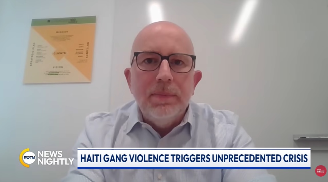 Haiti plunged into deepening violence as drone fatalities, gang activity increase #Catholic Escalating gang violence and a 120% increase in drone attacks have driven Haiti deeper into what aid officials describe as a rapidly deteriorating situation, placing the country among the top five on the International Rescue Committeeʼs 2026 emergency watch list.“Haiti is in the grip of an overwhelming humanitarian crisis,” Ciarán Donnelly, senior vice president for crisis response, recovery, and development at the International Rescue Committee, told “EWTN News Nightly” on July 15.According to Donnelly, more than 1,200 civilians are estimated to have been killed in drone attacks in Haiti this year, including 17 children.“This is one of the most concerning aspects of the humanitarian situation in Haiti and of the trends that weʼve seen over recent months,” he said.Donnelly described the drones as “small, cheap, easier-to-operate quadcopter-type drones which are fitted with explosives and then used essentially as improvised explosive devices, some of which have exploded in public areas with children around or people who are out shopping, leading to a number of fatalities.”“The situation is particularly acute in the capital, Port-au-Prince, which is in the grip of gang-fueled violence, with gangs controlling about 90% of the total territory of the capital city,” he said.In addition, Donnelly said Haitians face limited access to healthcare, and about half of the country’s population of around 6.4 million people are in need of humanitarian assistance.“Our team on the ground, working very closely with Haitian civil society organizations, is focused on providing healthcare support, supporting primary healthcare, and, in particular, services for women and children and water and sanitation,” he said. “The risk of communicable diseases, given the displacement and the underfunding of public services in Haiti, is quite significant, as well as protection services for women and children who are particularly at risk of violence given the given the situation on the ground.”Donnelly’s remarks come as Haiti has climbed from ninth place in 2023 to fifth place in 2026 on the International Rescue Committee’s annual emergency watch list, which ranks the top 20 countries facing the world’s most severe humanitarian crises. No. 1 on the list is Sudan. Haiti plunged into deepening violence as drone fatalities, gang activity increase #Catholic Escalating gang violence and a 120% increase in drone attacks have driven Haiti deeper into what aid officials describe as a rapidly deteriorating situation, placing the country among the top five on the International Rescue Committeeʼs 2026 emergency watch list.“Haiti is in the grip of an overwhelming humanitarian crisis,” Ciarán Donnelly, senior vice president for crisis response, recovery, and development at the International Rescue Committee, told “EWTN News Nightly” on July 15.According to Donnelly, more than 1,200 civilians are estimated to have been killed in drone attacks in Haiti this year, including 17 children.“This is one of the most concerning aspects of the humanitarian situation in Haiti and of the trends that weʼve seen over recent months,” he said.Donnelly described the drones as “small, cheap, easier-to-operate quadcopter-type drones which are fitted with explosives and then used essentially as improvised explosive devices, some of which have exploded in public areas with children around or people who are out shopping, leading to a number of fatalities.”“The situation is particularly acute in the capital, Port-au-Prince, which is in the grip of gang-fueled violence, with gangs controlling about 90% of the total territory of the capital city,” he said.In addition, Donnelly said Haitians face limited access to healthcare, and about half of the country’s population of around 6.4 million people are in need of humanitarian assistance.“Our team on the ground, working very closely with Haitian civil society organizations, is focused on providing healthcare support, supporting primary healthcare, and, in particular, services for women and children and water and sanitation,” he said. “The risk of communicable diseases, given the displacement and the underfunding of public services in Haiti, is quite significant, as well as protection services for women and children who are particularly at risk of violence given the given the situation on the ground.”Donnelly’s remarks come as Haiti has climbed from ninth place in 2023 to fifth place in 2026 on the International Rescue Committee’s annual emergency watch list, which ranks the top 20 countries facing the world’s most severe humanitarian crises. No. 1 on the list is Sudan.