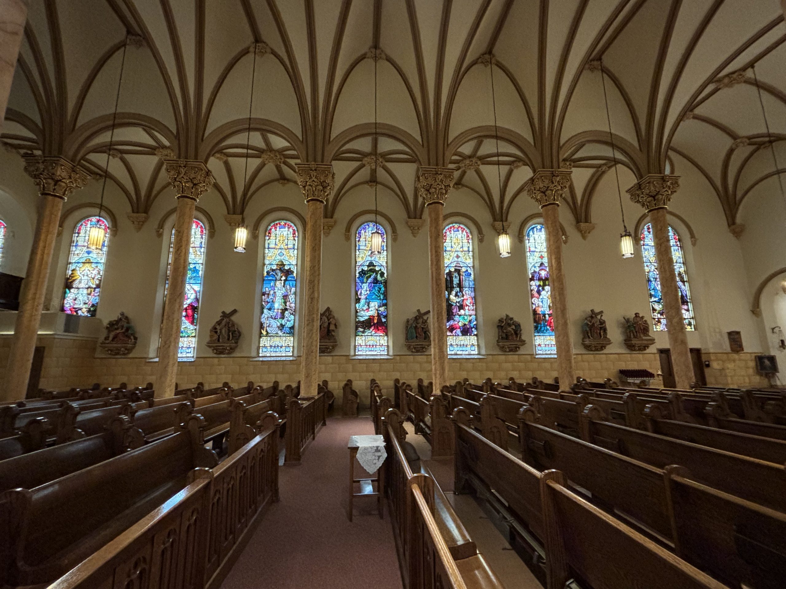 Parishioners in western New York ask Vatican to let them save 160-year-old church #Catholic “[We] will not receive an extension or any second chances.” That’s the urgent message Catholics in western New York are telling the local faithful in their bid to preserve a Civil War-era parish in the small town of Auburn. The Diocese of Rochester is moving to permanently close and potentially sell Holy Family Church due to structural issues that officials say make it unsafe to use as a parish. 
 
 Interior details of Holy Family Catholic Church in Auburn, New York. | Credit: Photo courtesy of H.O.P.E.
 
 The diocese shut down the church in June 2024, but parishioners of the parish in Auburn — located about 40 minutes outside of Syracuse — are petitioning the Vatican to keep the church an active holy site rather than allow it to be sold off to potential developers. On its website, Holy Family Organization to Preserve and Endure says the Vatican has requested that the group “demonstrate funding for the purchase, repair, and maintenance of the church.”The organizers say they are working to raise pledges to support the parish but there is a “narrow time window” and numbers “must be provided to the Vatican by mid-late summer 2026.”“If H.O.P.E. fails to demonstrate sufficient evidence to the Vatican by mid-late summer, then Holy Family Church could be sold to a secular buyer and could be destroyed,” the group said.Parish’s roots stretch back to early 1800sThe Auburn-based Roblee Historic Preservation said in a “statement of significance” report that Auburn was the site of the first Catholic Mass in the Western New York region in the early 1800s. The Roblee report was drafted in order to assist the city’s historic review board in potentially awarding a landmark designation to the parish. The New York Historic Preservation Office had previously said the property was eligible for listing on both the state and national historic registers.
 
 Holy Family Church hosts the wedding of Joseph Paul Staehr Sr. and Jean Marie Hayes Staehr on Nov. 29, 1958. | Credit: Photo courtesy of Richard Staehr
 
 The Church of the Holy Family was initially dedicated in 1830 in a chapel previously used by local Methodists. The current building was built in 1861 by local Dutch-born master builder John Vanderbosch.The report described the parish as the “mother church” of Auburn and “an iconic part of its downtown skyline.” On its website, the Catholic preservation group says it hopes to retain the parish for “Catholic religious activity,” including rosary groups and private prayer groups, “occasional worship,” sacred music concerts, sacred art displays, and architecture tours.Karen Odrzywolski, the president of the parish preservation group, said the church is also meant to preserve the memory and legacy of Bishop Patrick Byrne, an apostolic delegate to Korea who was martyred in 1950 during a four-month-long forced march while in the captivity of communist forces in North Korea. Born in Washington, D.C., Byrne spent his formative years in Auburn, living just a few blocks from the parish. His family attended Mass there and he attended the parochial school; he was confirmed at the parish in 1900. 
 
 A record from Holy Family Church shows the Sept. 2, 1900, date of Bishop Patrick Byrne’s confirmation. | Credit: Courtesy of H.O.P.E.
 
 Odrzywolski told EWTN News the preservation group formed in July 2024, a month after the parish was officially shuttered by the diocese. “We initially put together a preservation plan, which we shared with our pastor and with the Diocese of Rochester,” she said. “We’ve also shared it with the Vatican.” “We’ve also worked on educating the community as to the significance of the church,” she said. “We’ve had events in honor of Bishop Byrne and of his family, and on the 75th anniversary of his martyrdom we had a prayer vigil.”In addition to the link with Byrne, Odrzywolski said the parish was also once host to another famous Catholic bishop, now-Venerable Archbishop Fulton Sheen. The prelate, at the time the bishop of the Diocese of Rochester, officiated the funeral Mass of Father William Davie at the parish in 1968. The Vatican has requested that the group demonstration its ability to fund the church’s upkeep, she said. “We’re very appreciative of this opportunity. We’re hopeful if we can demonstrate the funding they’ll allow us to proceed with preserving the church.”Thus far, Odrzywolski said, the group isn’t accepting cash donations; instead, it is collecting pledges “so we can demonstrate our ability to fund the maintenance, repair, and preservation of the church.” “We’ve received over 300 pledges,” she continued. “We’re extremely grateful to every single person who has pledged. Many people have pledged as much as they possibly can. Many who pledge in general may be of limited or fixed income.”Odrzywolski said the needed repairs are limited to the exterior facade. The interior, she said, has been well maintained over more than a century and a half. The Vatican, meanwhile, is expecting the group’s proof of viability by August. “We’re trying our best to aim for an Aug. 1 deadline in order to allow enough time to prepare the documents in a timely manner,” she said.“The truth is, we need the entire community to come together,” she said. “The closure of the church impacts the entire community, and we need individuals, families, and businesses to come together.” “It’s about the future of Auburn,” she continued. “but it’s also about honoring Bishop Byrne, and ultimately honoring God.”