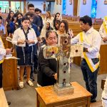Reliquary containing relics of six priests visits Chester parish #Catholic - Blessed Mother Seton Council 5410, a Knights of Columbus chapter in the Flanders neighborhood of Mount Olive Township, N.J., recently arranged for a reliquary containing relics of six priests to visit St. Lawrence the Martyr Parish in Chester, N.J. The priests, who were also Knights of Columbus, were martyred for their Catholic faith in Mexico during the Cristero War in the 1920s. The relics were venerated at six Masses on July 19 and 20, during which the faithful were able to have their religious items turned into third-degree relics by touching them to the first-degree relics in the reliquary.
 [See image gallery at beaconnj.org]

Click here to subscribe to our weekly newsletter.