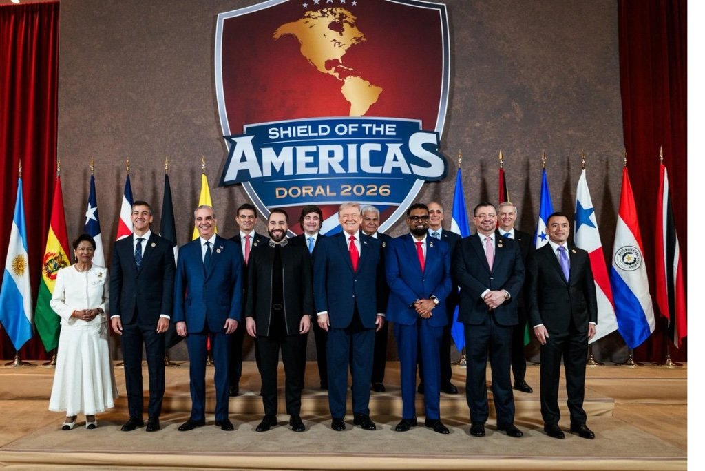 Trump’s Shield of the Americas Gains Momentum: Colombia Set to Join, Ecuador Deepens U.S. Security Partnership, and Haiti Draws Regional Attention – President Donald Trump’s Shield of the Americas initiative continues to gain momentum across the Western Hemisphere.
The post Trump’s Shield of the Americas Gains Momentum: Colombia Set to Join, Ecuador Deepens U.S. Security Partnership, and Haiti Draws Regional Attention appeared first on The Gateway Pundit. Trump’s Shield of the Americas Gains Momentum: Colombia Set to Join, Ecuador Deepens U.S. Security Partnership, and Haiti Draws Regional Attention – President Donald Trump’s Shield of the Americas initiative continues to gain momentum across the Western Hemisphere.
The post Trump’s Shield of the Americas Gains Momentum: Colombia Set to Join, Ecuador Deepens U.S. Security Partnership, and Haiti Draws Regional Attention appeared first on The Gateway Pundit.