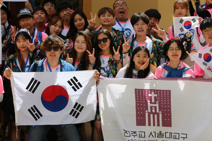 Countdown to World Youth Day Seoul 2027 begins: Here’s what we know so far #Catholic One year from now, Catholics from around the world — alongside Pope Leo XIV — will gather for World Youth Day 2027 in Seoul, South Korea, from Aug. 3–8, 2027.The announcement was made by Pope Francis at the closing Mass of World Youth Day 2023 in Lisbon, Portugal. Catholics from South Korea in attendance responded with happiness and excitement to the news.This is only the second time an Asian country has hosted a World Youth Day — the last being in Manila, Philippines, in 1995 — and the first hosted in a nation where Catholicism is a minority religion.With the date quickly approaching, South Korea is already preparing for this historic event. Here’s what you need to know:The venuesThe specific venues for the many events taking place are still being finalized by the Vatican and the WYD Seoul 2027 local organizing committee (LOC), which is led by Archbishop Peter Soon-taick Chung, archbishop of the Archdiocese of Seoul, with Bishop Paul Kyung-Sang Lee serving as the general coordinator. Additionally, Bishop Job Yobi Koo helps the LOC as the episcopal coordinator.The theme The theme of WYD 2027 is taken from the Gospel of John 16:33: “Take Courage! I Have Overcome the World.”The programWhile the schedule is still being finalized, attendees can expect an opening Mass to be celebrated by the archbishop of Seoul, morning catechesis sessions led by bishops from around the world, a papal welcome ceremony, the Way of the Cross, a pilgrimage walk to the grounds where the closing Mass will take place, Eucharistic adoration, and a prayer vigil with Pope Leo XIV as well as the closing Mass celebrated by the Holy Father.Additionally, the youth festival will include concerts, cultural performances, and other events for the young people in attendance. Attendees will also be able to visit reconciliation park and the vocations fair.The patron saints The five patron saints of WYD Seoul 2027 are St. John Paul II, founder of World Youth Day; St. Andrew Kim Taegon and his companion martyrs; St. Frances Xavier Cabrini; St. Josephine Bakhita, and St. Carlo Acutis.St. John Paul II (1920–2005) is remembered for centering much of his pastoral teaching on young people, the family, and the defense of the dignity of human life. St. Andrew Kim Taegon (1821–1846), the first Korean Catholic priest, together with his companion martyrs, represents a powerful witness of faith and courage, sealed by martyrdom at a young age.St. Frances Xavier Cabrini (1850–1917) was a tireless missionary, known especially for her work on behalf of migrants and the poor. St. Josephine Bakhita (1869–1947), a former slave who became a religious sister, is a witness of hope, freedom, and faith transformed through suffering. St. Carlo Acutis (1991–2006), meanwhile, embodies the witness of holiness in the digital age and remains a model of evangelization for young people today.The official theme songThe official theme song for WYD 2027 was released on Aug. 3. The song, “Confidite, Ego Vici Mundum” (“Take Courage! I Have Overcome the World,” in Latin), was the winning composition from 434 submissions and was written by Korean composer Francis Jiyoon Kim.How many Catholics are in South KoreaAccording to data released by the Catholic Bishops’ Conference of Korea in 2022, South Korea has approximately 6 million Catholics, which is just 11% of the total population.A 2020 survey by a Korean research journal tracking recent religious demographic changes in the country found that now about 50% of South Koreans are nonreligious, while 32% are Protestant Christians and 16% are Buddhist.Pray for WYD 2027You can find the official prayer for WYD Seoul 2027 here. Countdown to World Youth Day Seoul 2027 begins: Here’s what we know so far #Catholic One year from now, Catholics from around the world — alongside Pope Leo XIV — will gather for World Youth Day 2027 in Seoul, South Korea, from Aug. 3–8, 2027.The announcement was made by Pope Francis at the closing Mass of World Youth Day 2023 in Lisbon, Portugal. Catholics from South Korea in attendance responded with happiness and excitement to the news.This is only the second time an Asian country has hosted a World Youth Day — the last being in Manila, Philippines, in 1995 — and the first hosted in a nation where Catholicism is a minority religion.With the date quickly approaching, South Korea is already preparing for this historic event. Here’s what you need to know:The venuesThe specific venues for the many events taking place are still being finalized by the Vatican and the WYD Seoul 2027 local organizing committee (LOC), which is led by Archbishop Peter Soon-taick Chung, archbishop of the Archdiocese of Seoul, with Bishop Paul Kyung-Sang Lee serving as the general coordinator. Additionally, Bishop Job Yobi Koo helps the LOC as the episcopal coordinator.The theme The theme of WYD 2027 is taken from the Gospel of John 16:33: “Take Courage! I Have Overcome the World.”The programWhile the schedule is still being finalized, attendees can expect an opening Mass to be celebrated by the archbishop of Seoul, morning catechesis sessions led by bishops from around the world, a papal welcome ceremony, the Way of the Cross, a pilgrimage walk to the grounds where the closing Mass will take place, Eucharistic adoration, and a prayer vigil with Pope Leo XIV as well as the closing Mass celebrated by the Holy Father.Additionally, the youth festival will include concerts, cultural performances, and other events for the young people in attendance. Attendees will also be able to visit reconciliation park and the vocations fair.The patron saints The five patron saints of WYD Seoul 2027 are St. John Paul II, founder of World Youth Day; St. Andrew Kim Taegon and his companion martyrs; St. Frances Xavier Cabrini; St. Josephine Bakhita, and St. Carlo Acutis.St. John Paul II (1920–2005) is remembered for centering much of his pastoral teaching on young people, the family, and the defense of the dignity of human life. St. Andrew Kim Taegon (1821–1846), the first Korean Catholic priest, together with his companion martyrs, represents a powerful witness of faith and courage, sealed by martyrdom at a young age.St. Frances Xavier Cabrini (1850–1917) was a tireless missionary, known especially for her work on behalf of migrants and the poor. St. Josephine Bakhita (1869–1947), a former slave who became a religious sister, is a witness of hope, freedom, and faith transformed through suffering. St. Carlo Acutis (1991–2006), meanwhile, embodies the witness of holiness in the digital age and remains a model of evangelization for young people today.The official theme songThe official theme song for WYD 2027 was released on Aug. 3. The song, “Confidite, Ego Vici Mundum” (“Take Courage! I Have Overcome the World,” in Latin), was the winning composition from 434 submissions and was written by Korean composer Francis Jiyoon Kim.How many Catholics are in South KoreaAccording to data released by the Catholic Bishops’ Conference of Korea in 2022, South Korea has approximately 6 million Catholics, which is just 11% of the total population.A 2020 survey by a Korean research journal tracking recent religious demographic changes in the country found that now about 50% of South Koreans are nonreligious, while 32% are Protestant Christians and 16% are Buddhist.Pray for WYD 2027You can find the official prayer for WYD Seoul 2027 here.