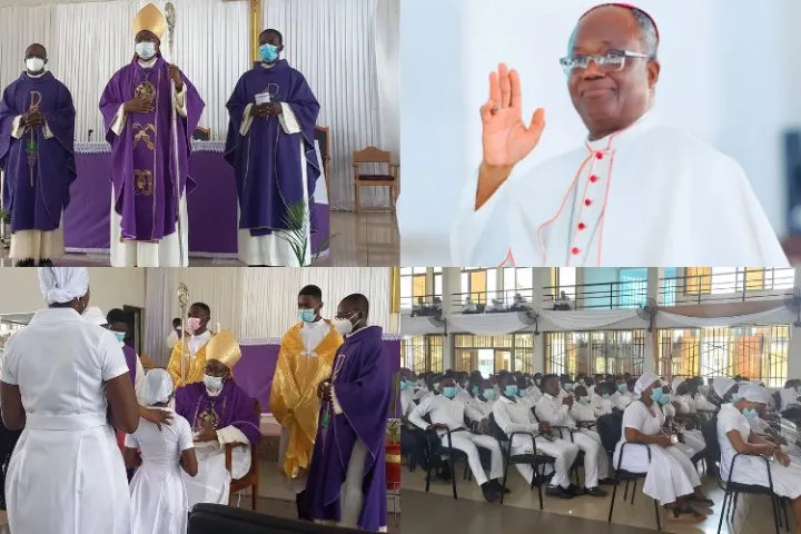 Diocese in Ghana restores remaining liturgical practices restricted during COVID-19 pandemic – #Catholic – HO, Ghana — The Diocese of Ho in Ghana has restored the use of holy water, handshakes during the sign of peace, and reception of Communion on the tongue. The diocese has also urged continued vigilance during liturgical celebrations.In an Aug. 17 statement, Bishop Emmanuel Kofi Fianu said the remaining restrictions introduced during the COVID-19 pandemic had been lifted with immediate effect because health authorities have not issued new cautions.“Since the onset of COVID-19, the Ghana Catholic Bishops’ Conference (GCBC) issued guidelines for public worship indicating some liturgical restrictions. Since 2024, a number of these restrictions have been lifted, but a few remained in force as precautionary measures to curtail the spread of the virus and some other infections,” Fianu said.He continued: “As at now, we do not have any new cautions from the health authorities, so I believe it is time to lift the remaining restrictions that we observe during our liturgical celebrations.”During the pandemic, Ghana’s Catholic bishops introduced measures that included limiting attendance at religious gatherings, maintaining physical distance, wearing face masks, observing hand hygiene, and taking precautions during the administration of the sacraments.The measures applied to baptisms, confessions, marriages, funerals, and ordinations.Under the latest directive, holy water may again be placed in receptacles at church entrances for the people of God to use when making the sign of the cross. They may also shake hands during the sign of peace.The bishop, however, discouraged the moving around the church to exchange greetings. “As a symbolic act, it is enough to shake hands with those around us,” he said.His directive also allows the faithful to receive Communion on the tongue.Fianu went on to caution priests administering the Eucharist to avoid contact with communicants’ saliva and encouraged continued reception of Communion in the hand.“We should encourage the faithful to receive holy Communion in the hand,” he said.For concelebrated Masses, the bishop recommended providing additional chalices for hygienic and health reasons.“We still recommend that extra chalices must be provided so that concelebrating priests can communicate by intinction. The main chalice should be used only by the main/principal celebrant, who should also make sure he purifies it after use,” he said.Fianu also directed that all concelebrating priests join the entrance procession, adding: “Priests who arrive after the entrance procession are not allowed to concelebrate the Mass.”Despite the lifting of remaining restrictions, the bishop urged the clergy, women and men religious, and the laity to maintain appropriate hygiene and take precautions whenever necessary.“Despite the lifting of the restrictions, I urge all priests and faithful to remain vigilant and use their sanitizers whenever they are in doubt. We should all put our health first,” Fianu said in his Aug. 17 message.This story was first published by ACI Africa, the sister service of EWTN News in Africa, and has been adapted by EWTN News.