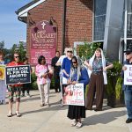 Faithful pray rosary for end to abortion in Morristown #Catholic - On Aug. 1, Bishop Kevin J. Sweeney led a group of faithful from the Paterson Diocese, N.J., and beyond in publicly proclaiming the sanctity of human life at all its stages during his Monthly Mass and Procession for Life at St. Margaret of Scotland Parish in Morristown, N.J.
Bishop Sweeney celebrated the Mass, which was concelebrated by Father Duberney Villamizar, pastor of St. Margaret’s and diocesan vicar for Hispanic Affairs.
After the Mass, Bishop Sweeney led a rosary procession with the faithful down Speedwell Avenue to Planned Parenthood. They prayed in front of the facility for an end to abortion. The marchers then returned to St. Margaret’s to pray before the Blessed Sacrament.
Everyone is welcome to join the Mass and Procession for Life with Bishop Kevin J. Sweeney, which takes place on the first Saturday of each month at 8 a.m. at St. Margaret’s.
BEACON PHOTOS | MATTHEW GIGLI
 [See image gallery at beaconnj.org] 

Click here to subscribe to our weekly newsletter.