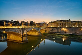 Picture of the day





The 108-metre-long Ponte Vittorio Emanuele II connects the historic centre of Rome, east of the Tiber, with the Vatican City.
 #ImageOfTheDay