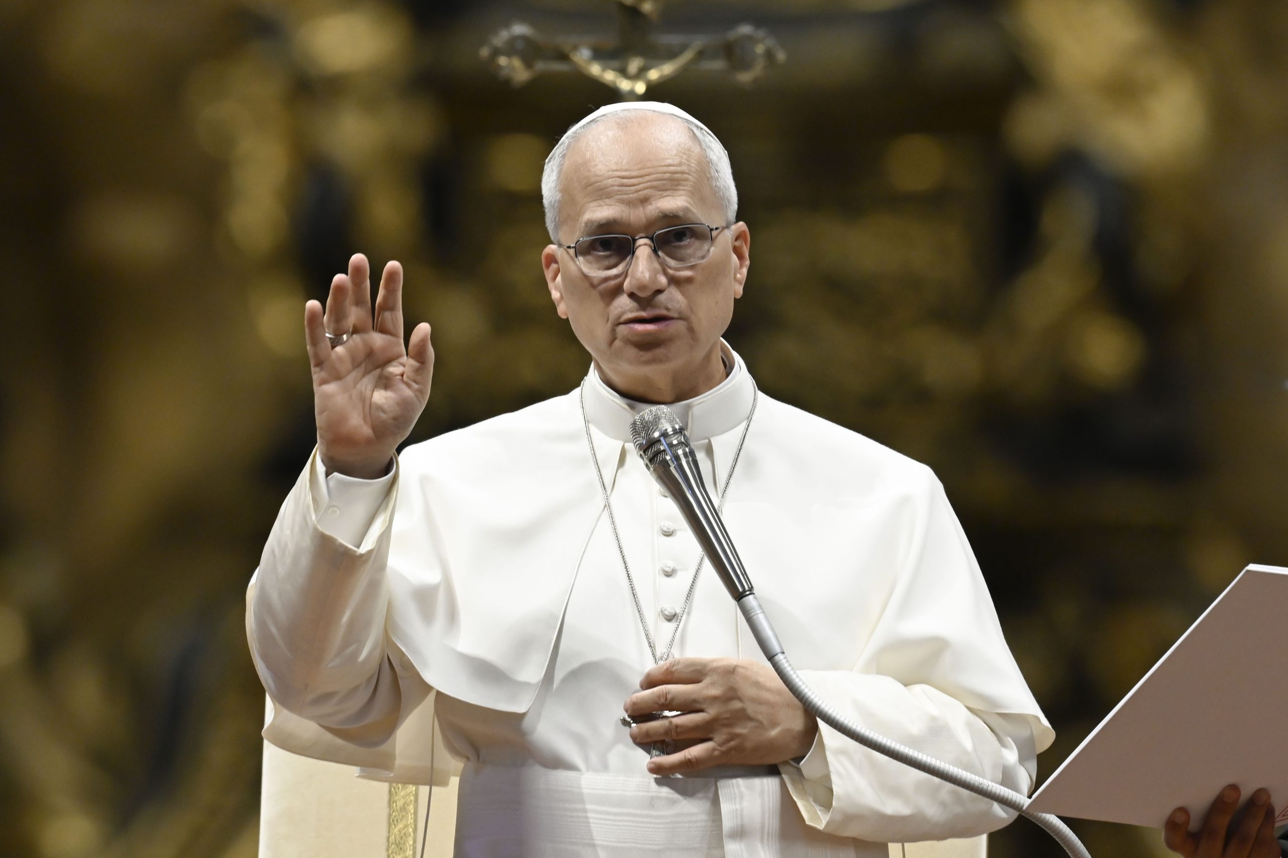 Pope Leo: Vatican II reformed the liturgy to promote active participation – #Catholic – VATICAN CITY — Pope Leo XIV has described the liturgical reforms following the Second Vatican Council as necessary to encourage active participation by the faithful.“Since the gestures and words of the sacred liturgy are critical to realizing this experience, the participation of the faithful cannot be passive,” Leo said. “The liturgical reform promoted by the Second Vatican Council is thus firmly rooted in the living tradition of the Church.”During his general audience at the Vatican on Aug. 26, the pontiff concluded his summer catechesis on the Second Vatican Council’s constitution on the liturgy, Sacrosanctum Concilium. The audience was held in St. Peter’s Basilica because of Rome’s high summer temperatures.The faithful cannot be passive during the liturgyLeo defended the Council Fathers’ decision at the Second Vatican Council to reform the liturgy, citing a letter St. Paul VI wrote as Archbishop of Milan to encourage the faithful’s participation.“Motivated by these convictions, the future Pope Saint Paul VI affirmed that the faithful ‘cannot and must no longer remain silent and passive. Their physical presence cannot be reconciled with their spiritual absence,’” Leo said. The pope also explained that the liturgy has divine aspects that cannot change and human elements that can change to promote the faithful’s participation.“When the Church carries out a reform of the liturgy — a constant process of development across the centuries — there is an important distinction to be made between the divine, immutable elements, and the human elements, which may undergo various modifications.”“The need arose for the faithful to celebrate the liturgies more consciously and actively, not ‘as strangers and silent spectators,’ but participating fully in the salvific mystery,” Leo addedLiturgical reform began long before Vatican IIThe church’s present liturgy was established in 1969 following the Second Vatican Council. It replaced the older Tridentine liturgy, standardized since the Council of Trent in 1570.The Tridentine liturgy, also called the Traditional Latin Mass, was largely replaced after the council. Pope Benedict XVI allowed greater access to it in 2007, but Pope Francis restricted access in 2021.The pope also explained that the liturgical reform began long before the Second Vatican Council, under several popes.“The assertion that the faithful should not attend celebrations ’as strangers or silent spectators’ had already been raised in Pius XI’s Apostolic Constitution Divini Cultus.” TweetLeo also recalled Pope Pius XII’s reform of the Tridentine Holy Week liturgy in 1955, in which he “rescheduled to the hours corresponding to the events of Easter, after they had for centuries been brought forward to the morning hours.”The pope also recalled the interventions of St. John XXIII, who called for the Second Vatican Council in 1959. Leo explained that John XXIII contributed to the church’s liturgical reform by simplifying “the rubrics of the Breviary and the Missal,… in which he referred the proposal of fundamental principles for a reform of the liturgy.”“Indeed, since the liturgy is a living entity, throughout the centuries it has always been subject to developments and changes,” Leo added. Pope Leo: Vatican II reformed the liturgy to promote active participation – #Catholic – VATICAN CITY — Pope Leo XIV has described the liturgical reforms following the Second Vatican Council as necessary to encourage active participation by the faithful.“Since the gestures and words of the sacred liturgy are critical to realizing this experience, the participation of the faithful cannot be passive,” Leo said. “The liturgical reform promoted by the Second Vatican Council is thus firmly rooted in the living tradition of the Church.”During his general audience at the Vatican on Aug. 26, the pontiff concluded his summer catechesis on the Second Vatican Council’s constitution on the liturgy, Sacrosanctum Concilium. The audience was held in St. Peter’s Basilica because of Rome’s high summer temperatures.The faithful cannot be passive during the liturgyLeo defended the Council Fathers’ decision at the Second Vatican Council to reform the liturgy, citing a letter St. Paul VI wrote as Archbishop of Milan to encourage the faithful’s participation.“Motivated by these convictions, the future Pope Saint Paul VI affirmed that the faithful ‘cannot and must no longer remain silent and passive. Their physical presence cannot be reconciled with their spiritual absence,’” Leo said. The pope also explained that the liturgy has divine aspects that cannot change and human elements that can change to promote the faithful’s participation.“When the Church carries out a reform of the liturgy — a constant process of development across the centuries — there is an important distinction to be made between the divine, immutable elements, and the human elements, which may undergo various modifications.”“The need arose for the faithful to celebrate the liturgies more consciously and actively, not ‘as strangers and silent spectators,’ but participating fully in the salvific mystery,” Leo addedLiturgical reform began long before Vatican IIThe church’s present liturgy was established in 1969 following the Second Vatican Council. It replaced the older Tridentine liturgy, standardized since the Council of Trent in 1570.The Tridentine liturgy, also called the Traditional Latin Mass, was largely replaced after the council. Pope Benedict XVI allowed greater access to it in 2007, but Pope Francis restricted access in 2021.The pope also explained that the liturgical reform began long before the Second Vatican Council, under several popes.“The assertion that the faithful should not attend celebrations ’as strangers or silent spectators’ had already been raised in Pius XI’s Apostolic Constitution Divini Cultus.” TweetLeo also recalled Pope Pius XII’s reform of the Tridentine Holy Week liturgy in 1955, in which he “rescheduled to the hours corresponding to the events of Easter, after they had for centuries been brought forward to the morning hours.”The pope also recalled the interventions of St. John XXIII, who called for the Second Vatican Council in 1959. Leo explained that John XXIII contributed to the church’s liturgical reform by simplifying “the rubrics of the Breviary and the Missal,… in which he referred the proposal of fundamental principles for a reform of the liturgy.”“Indeed, since the liturgy is a living entity, throughout the centuries it has always been subject to developments and changes,” Leo added.