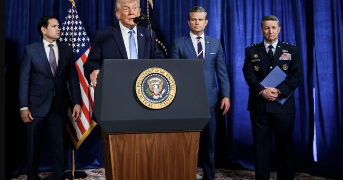 President Trump ORDERS Secretary Hegseth to SLASH “Costly” Joint Military Operations with South Korea — Cites His “Very Good Friendship” with Kim Jong Un After Seoul REFUSES to Help America – President Donald Trump dropped a foreign-policy bombshell Sunday, ordering Secretary Pete Hegseth to substantially reduce the massive joint military exercises set to begin with South Korea on Monday.
The post President Trump ORDERS Secretary Hegseth to SLASH “Costly” Joint Military Operations with South Korea — Cites His “Very Good Friendship” with Kim Jong Un After Seoul REFUSES to Help America appeared first on The Gateway Pundit. President Trump ORDERS Secretary Hegseth to SLASH “Costly” Joint Military Operations with South Korea — Cites His “Very Good Friendship” with Kim Jong Un After Seoul REFUSES to Help America – President Donald Trump dropped a foreign-policy bombshell Sunday, ordering Secretary Pete Hegseth to substantially reduce the massive joint military exercises set to begin with South Korea on Monday.
The post President Trump ORDERS Secretary Hegseth to SLASH “Costly” Joint Military Operations with South Korea — Cites His “Very Good Friendship” with Kim Jong Un After Seoul REFUSES to Help America appeared first on The Gateway Pundit.