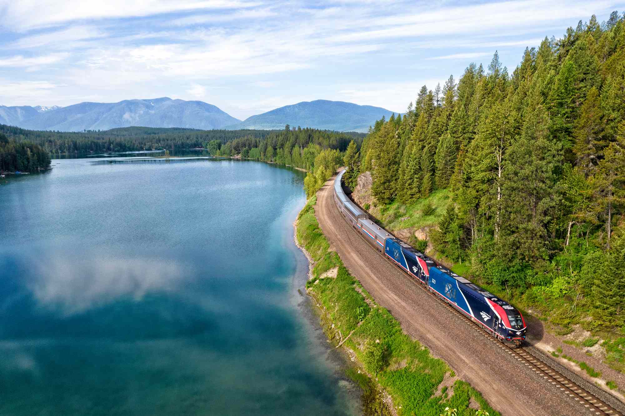 This Amtrak Route from Chicago to the Pacific Northwest Is Among the Most Scenic—With Views of Glacier National Park #Travel The cross-country Empire Builder train passes everything from the Mississippi River to mountains and picturesque small towns. This Amtrak Route from Chicago to the Pacific Northwest Is Among the Most Scenic—With Views of Glacier National Park #Travel The cross-country Empire Builder train passes everything from the Mississippi River to mountains and picturesque small towns.