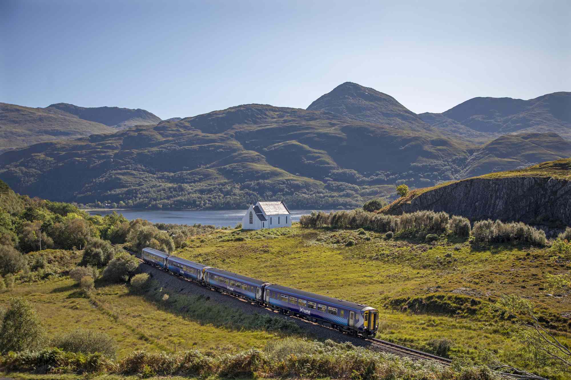This Scottish Train Route Has Over 130 Years of History—and It Passes Castles, Misty Moors, and Charming Villages #Travel This might be the most stunning ride in Scotland.