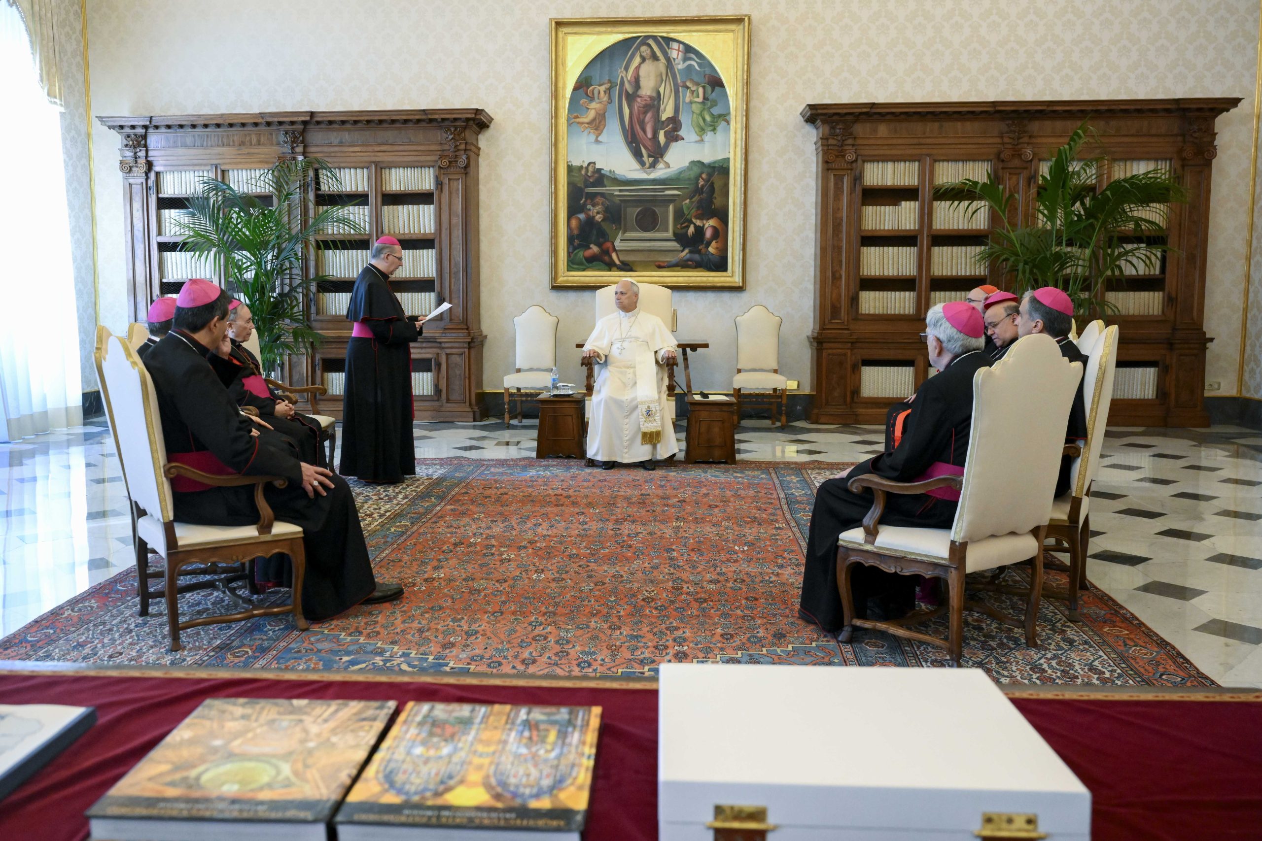Bishop sees Pope Leo’s visit as bringing a ‘spiritual springtime’ to Uruguay #Catholic The president of the Uruguayan Bishops’ Conference, Bishop Milton Tróccoli, said the apostolic visit of Pope Leo XIV scheduled for Nov. 6–8 will awaken a “spiritual springtime” in the country. Located in the Southern Hemisphere, the season of spring is also just beginning in Uruguay. “The pope’s visit will be a renewal of faith; many people may sometimes have a faith that is a bit dormant, or they are very practicing Catholics who will come and listen attentively to the message the pope will bring to us,” the bishop stated in an interview with “EWTN Noticias,” the Spanish-language broadcast edition of EWTN News, following his Sept. 18 meeting with the pontiff at the Vatican.“I believe it will bring about a renewal, a kind of spiritual springtime, for all of Uruguay,” Tróccoli emphasized.Uruguay’s bishops were in Rome last week for their ad limina visit to the Vatican, a trip that included various meetings at the dicasteries of the Roman Curia.
 
 The bishops of Uruguay conclude their ad limina visit to the Vatican on Sept. 18, 2026, with a meeting with the pope. The visit included various meetings at the dicasteries of the Roman Curia. | Credit: Vatican Media
 
 The pope received them for an hour and shared one of his primary concerns: how to transmit the Gospel.“Today, we see a sort of breakdown in the transmission of the Gospel, especially within the family. We can no longer take for granted that families are the ones encouraging their children or teenagers to attend church or receive the sacraments; indeed, the number of child baptisms in Uruguay has dropped significantly,” the Uruguayan prelate noted.However, he noted that much like in other secularized countries such as France, Uruguay is also experiencing an unprecedented phenomenon: a rise in young adults seeking Christian initiation.“Baptisms for adults are on the rise, specifically young adults requesting the sacrament of baptism and the full process of Christian initiation: baptism, confirmation, and the Eucharist. For us, this is very encouraging,” he commented.An increasingly secularized countryUruguay is often described as one of the most secularized countries in Latin America. For instance, it is the only country in the region where Holy Week is not recognized by the government; instead, it was renamed “Tourism Week” by law in 1919.According to data from the Uruguayan Bishops’ Conference, in a country of barely 3 million inhabitants, approximately 35% of the population identifies as Catholic. Within that group, according to Tróccoli, “we can say that approximately 10% attend Mass every Sunday or frequently receive the sacraments.”
 
 The Uruguayan bishops present the pope with a book featuring 80 Catholic churches across the country with images by Julio Testoni and stories compiled by Miguel Ángel Álvarez Montero, titled “Architecture, Art, and Heritage in the Churches of Uruguay,” during their visit to the Vatican on Sept. 18, 2026. | Credit: Vatican Media
 
 There are also “many who call themselves believers without a religion, that is, without institutional affiliation, who believe in God but do not belong to any specific religion; this is a group that has been growing in recent years.”He also noted that approximately “40% of the population currently falls into this category, while others declare themselves agnostic or nonbelievers.”In this context, evangelization constitutes, according to the bishop, “a very great challenge.” The local Church considers Uruguay “a mission country where we must proclaim the Gospel extensively.”“We must place strong emphasis on the initial proclamation of the Gospel, while the Church also works extensively through various social and human development initiatives, naturally bringing the Gospel and acting out of faith in Jesus Christ, and working for the common good, though these efforts often go unnoticed,” Tróccoli explained.Drug trafficking, childhood poverty, and suicidesDuring his meeting with the Uruguayan bishops, Leo XIV showed interest in learning firsthand about the countryʼs social situation.Tróccoli lamented the extent of “social fragmentation” and the fact that Uruguay is “a society tending toward polarization, just as our world is polarized.”He also noted the issue of “rising violence stemming from drug trafficking, something we were not accustomed to experiencing. Well, perhaps the rate is very low compared to other countries, but for our society, it is something new and something that deeply affects families."The bishop also highlighted concerns regarding children living in poverty and the rise in youth suicides, issues he linked to “a lack of a more transcendent perspective.”“The number of suicides, especially among young people, represents a high percentage, the highest in Latin America. This deeply questions and challenges us as a Church,” he stated.For the Uruguayan Church, this reality presents the challenge of proclaiming a message of hope. “We must do a better job of proclaiming the Gospel so that it can offer hope, give meaning to life, and provide reasons, truth, for living, growing, and developing as a person.”A visit marked by devotion to the Virgin of the 33The visit of the Uruguayan bishops to the Vatican took place less than two months before the apostolic journey with which Pope Leo XIV will begin his Latin American tour.
 
 A meeting between Pope Leo XIV and Uruguayan bishops on Sept. 18, 2026, provided an opportunity to present the Holy Father with a document containing messages from citizens across Uruguay, sent in anticipation of his arrival in the country on Nov. 6, 2026. | Credit: Vatican Media
 
 The pontiff will arrive in Latin America on Nov. 6, lead an event in Montevideo, and meet with President Yamandú Orsi. The following day, he will travel to Paysandú and subsequently return to Montevideo to visit various charitable works of the Church and celebrate a Mass at Centenario Stadium.On Sunday, Nov. 8, before departing for Argentina, he will celebrate the Mass of the Virgin of the 33, Uruguay’s national patroness, in the city of Florida.The National Shrine of the Virgin of the 33 is located there, situated about 60 miles from Montevideo. Indeed, the coincidence of dates with the countryʼs principal Marian celebration was one of the factors influencing Leo XIVʼs decision to begin his tour of Latin America there.The feast of the Virgin of the 33 is celebrated every Nov. 8, although the national pilgrimage traditionally takes place on the second Sunday of the month. In 2026, the two dates coincide, and the pope did not want to miss the occasion.“For us, it is truly a tremendous gift that the pope could come at this time, especially since it coincides with the feast of the Virgin of the 33, who is the patroness of Uruguay, and the national pilgrimage. The feast day of the Virgin falls on Nov. 8, which is a Sunday this year, and the pope himself will celebrate the Eucharist,” Tróccoli explained.Memories of St. John Paul IIThe Uruguayan bishops presented the pope with two books featuring images of various churches from across the country. They also gave him a collection of letters and drawings prepared by both the faithful and nonbelievers.Leo XIV has never visited Uruguay. However, some Uruguayans knew him when he was still Father Robert Prevost. During his time as superior general of the Order of St. Augustine, he traveled to Argentina on several occasions, where he met Uruguayan Augustinians.However, memories of St. John Paul II’s visits remain very much alive among Uruguayan Catholics. The Polish pontiff visited the country twice — in 1987 and 1988 — at a particularly significant time of democratic consolidation following the military dictatorship.Tróccoli said he believes the visit of Leo XIV could have a similar impact. “It created a sense of unity not only within the country but also a resurgence of faith and personal devotion. We saw an immediate increase, for instance, in the number of people attending Mass or drawing closer to the faith,” the prelate noted.In this regard, he said he believes Pope Leo XIV’s visit will awaken “the most genuine aspects of the search for faith and of religious sentiment, and from there, more people will want to draw closer.”The president of the bishops' conference also stated that the trip will mark a turning point for Uruguayan society: “It will be a visit filled with hope. The pope isn’t going to come just for some people; he comes for everyone, and everyone is also invited to feel part of this celebration of encountering him.”This story was first published by ACI Prensa, the Spanish-language sister service of EWTN News. It has been translated and adapted by EWTN News English.
