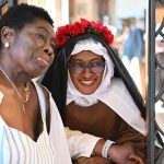 Carmelite sister professes final vows before Bishop in Morristown #Catholic – On Sept. 8, Carmelite Sister Faustina Gloria of the Merciful Heart of Jesus made solemn vows at the Monastery of the Most Blessed Virgin Mary of Mount Carmel in Morristown, N.J., before Bishop Kevin J. Sweeney during a Mass he celebrated.
Born in Ghana, Sister Faustina Gloria moved to the United States with her family at age eight.
Concelebrating the Mass were Father Brendan Murray, a retired priest of the Paterson Diocese, N.J., who regularly celebrates Mass at the monastery, and other priests who are close to Sister Faustina Gloria. Friends and family also attended.
The Discalced Carmelites are a cloistered order with a schedule that includes eight hours of prayer each day, manual labor, some recreation, and contemplation. The sisters observe strict silence so their prayers may be more continuous.
BEACON PHOTOS | JOE GIGLI
 [See image gallery at beaconnj.org] 

Click here to subscribe to our weekly newsletter.
