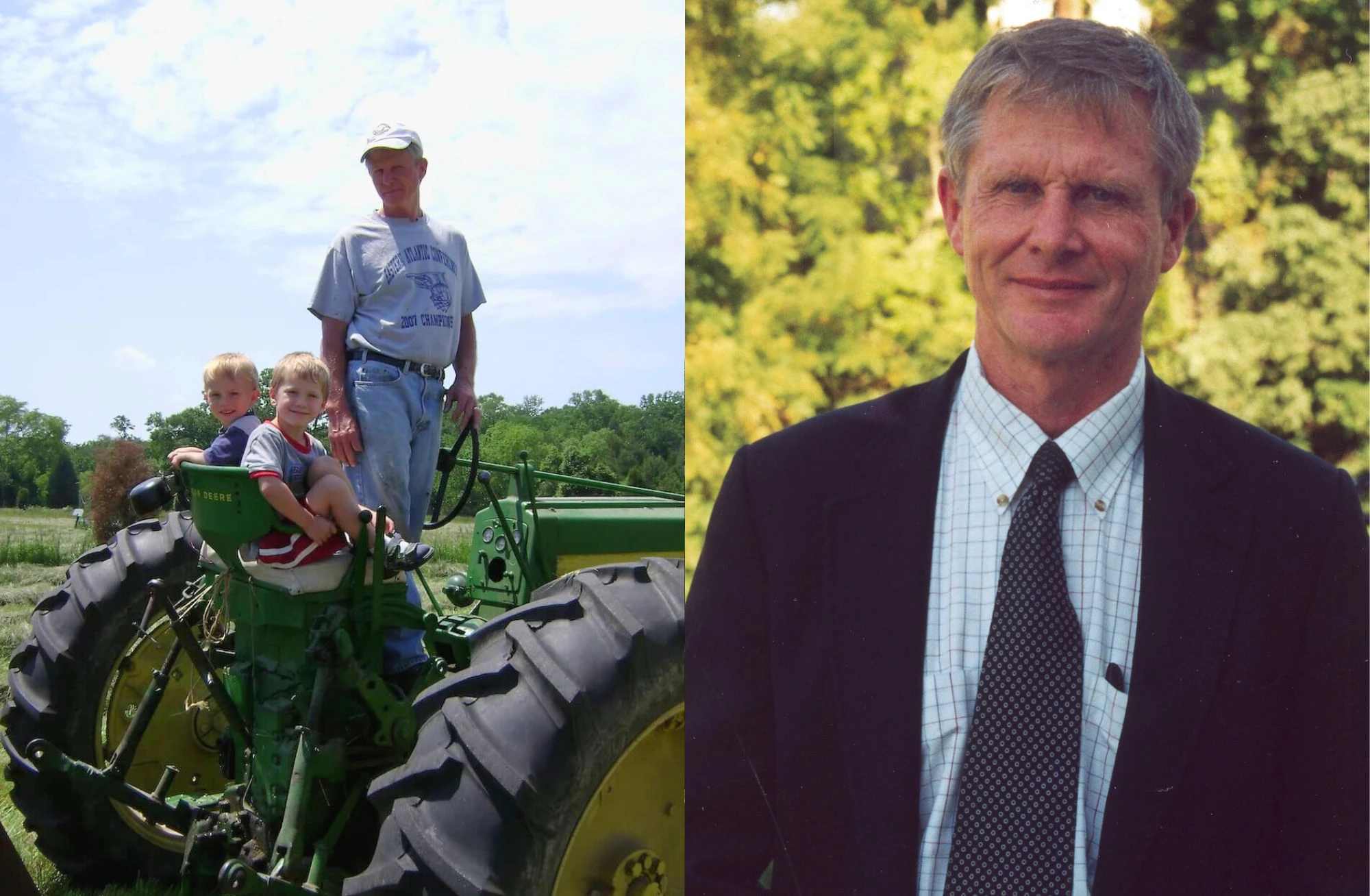 Sainthood cause for Virginia farmer who saved his son moves forward #Catholic The sainthood cause of Tom Vander Woude is moving forward, according to his home diocese of Arlington, Virginia. Vander Woude, a father of seven sons, died saving the life of his youngest son, Joseph, who has Down syndrome.The diocese will begin gathering information — a key initial stage in the Catholic Church’s process of determining sainthood.When Joseph, a teenager at the time, fell into a septic tank, Tom climbed into the tank with him, pushing him up toward the surface, away from the toxic fumes, saving his son’s life. Tom, 66, died on Sept. 8, 2008, in the accident, leaving behind his wife and seven sons. His legacy didn’t end there, however. Because of his self-sacrificial act, a group of Catholics, formally called the Tom Vander Woude Guild, began to advocate for his cause.“His final act of self-sacrificial love was widely regarded as the culmination of a Christian life marked by faith, charity, humility, fortitude, and generous service to others,” read Arlington Bishop Michael Burbidge’s edict, also signed by Monsignor Paul deLadurantaye, the chancellor of the diocese.After receiving a formal petition from the cause’s postulator, Waldery Hilgeman, the diocese is asking for all information that could affect the cause to be brought forward. The bishop is also collecting any writings by Vander Woude and any documents about him.“We see in the life and death of Thomas Vander Woude a sincere response to the Christian call to sainthood,” Burbidge said. “As heroic as were the circumstances of Thomas Vander Woude’s death, this husband and father showed in a profound way that sanctity is to be sought first and foremost through personal faithfulness in daily life and to a consistent and sincere yes to God in the circumstances of one’s vocation and responsibilities.”Burbidge spoke about the cause in a podcast on Sept. 10, describing Vander Woude as “a holy, faithful, selfless, sacrificial man who serves as an inspiration for us.”“That’s what saints do,” he continued. “They show us that we, who are ordinary and flawed, can live heroic and holy lives."“When you move forward in this cause, itʼs not just because of that one heroic event, but also the day-to-day faithfulness as a husband, as a father, as a citizen, as a man of God,” Burbidge said.
Tom Vander Woude with two of his grandchildren, Michael and Bobby Vander Woude (from left to right). The Diocese of Arlington, Virginia, is investigating Tom Vander Woude’s cause for sainthood almost two decades after he died saving his son. | Credit: Photo courtesy of the Tom Vander Woude Guild
Chris Vander Woude, a son of Tom Vander Woude who is advocating for his cause, expressed his excitement at the progress.“I am grateful to the Diocese of Arlington and Bishop Burbidge for taking this step in the investigative process; it is truly exciting and incredibly humbling at the same time,” Chris Vander Woude told EWTN News.“Not a day goes by without missing Dad, but witnessing how his story continues to inspire so many is a consolation,” he said. “I think his commitment to his daily vocation as a husband and father, culminating in his sacrifice for my brother, resonates with all sorts of people — especially parents. We continue to pray that Godʼs will be done in this process.” Sainthood cause for Virginia farmer who saved his son moves forward #Catholic The sainthood cause of Tom Vander Woude is moving forward, according to his home diocese of Arlington, Virginia. Vander Woude, a father of seven sons, died saving the life of his youngest son, Joseph, who has Down syndrome.The diocese will begin gathering information — a key initial stage in the Catholic Church’s process of determining sainthood.When Joseph, a teenager at the time, fell into a septic tank, Tom climbed into the tank with him, pushing him up toward the surface, away from the toxic fumes, saving his son’s life. Tom, 66, died on Sept. 8, 2008, in the accident, leaving behind his wife and seven sons. His legacy didn’t end there, however. Because of his self-sacrificial act, a group of Catholics, formally called the Tom Vander Woude Guild, began to advocate for his cause.“His final act of self-sacrificial love was widely regarded as the culmination of a Christian life marked by faith, charity, humility, fortitude, and generous service to others,” read Arlington Bishop Michael Burbidge’s edict, also signed by Monsignor Paul deLadurantaye, the chancellor of the diocese.After receiving a formal petition from the cause’s postulator, Waldery Hilgeman, the diocese is asking for all information that could affect the cause to be brought forward. The bishop is also collecting any writings by Vander Woude and any documents about him.“We see in the life and death of Thomas Vander Woude a sincere response to the Christian call to sainthood,” Burbidge said. “As heroic as were the circumstances of Thomas Vander Woude’s death, this husband and father showed in a profound way that sanctity is to be sought first and foremost through personal faithfulness in daily life and to a consistent and sincere yes to God in the circumstances of one’s vocation and responsibilities.”Burbidge spoke about the cause in a podcast on Sept. 10, describing Vander Woude as “a holy, faithful, selfless, sacrificial man who serves as an inspiration for us.”“That’s what saints do,” he continued. “They show us that we, who are ordinary and flawed, can live heroic and holy lives."“When you move forward in this cause, itʼs not just because of that one heroic event, but also the day-to-day faithfulness as a husband, as a father, as a citizen, as a man of God,” Burbidge said.
Tom Vander Woude with two of his grandchildren, Michael and Bobby Vander Woude (from left to right). The Diocese of Arlington, Virginia, is investigating Tom Vander Woude’s cause for sainthood almost two decades after he died saving his son. | Credit: Photo courtesy of the Tom Vander Woude Guild
Chris Vander Woude, a son of Tom Vander Woude who is advocating for his cause, expressed his excitement at the progress.“I am grateful to the Diocese of Arlington and Bishop Burbidge for taking this step in the investigative process; it is truly exciting and incredibly humbling at the same time,” Chris Vander Woude told EWTN News.“Not a day goes by without missing Dad, but witnessing how his story continues to inspire so many is a consolation,” he said. “I think his commitment to his daily vocation as a husband and father, culminating in his sacrifice for my brother, resonates with all sorts of people — especially parents. We continue to pray that Godʼs will be done in this process.”