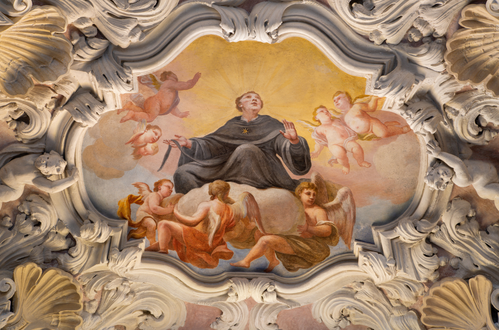 Why St. Nicholas of Tolentino is the patron of souls in purgatory #Catholic The Catholic Church’s teaching on purgatory — the “cleansing fire” that prepares the elect for heaven — can be difficult to understand. But for one saint, the Catholic imperative to pray for the dead was made very real to him when, according to the story, one of his deceased friends appeared to him asking for prayers.St. Nicholas of Tolentino, whose feast day is celebrated in the Church on Sept. 10, was born in 1245 in the town of Sant’Angelo in central Italy. He was drawn to the Augustinan religious order at a young age after hearing a sermon from the local superior on the vanity of the world. The order was in the nearby town of Tolentino, and after studying for seven years, Nicholas was ordained to the priesthood.A charitable and holy man who often fasted and practiced self-mortification, he spent long hours in prayer. He fed the poor he encountered in a special way — he gave them blessed bread dipped in water. The reason he did this was that he once had a vision of the Virgin Mary telling him to dip bread in water and eat it to regain his health.Thanks in part to these “panini benedetti” (blessed sandwiches), Nicholas was known for obtaining healings for many of the sick who lived in Tolentino — and for even raising some people from the dead.During Nicholas’ lifetime, the Catholic Church formally defined the doctrine of purgatory at the Second Council of Lyon in 1274. The doctrine teaches that when a person dies in God’s grace, he or she either goes straight to heaven or undergoes a state of purification called purgatory before entering heaven.So how did Nicholas become associated with this doctrine?As the Midwest Augustinians tell it, Nicholas was asleep in bed one night when he heard the voice of a deceased friar he had known. The friar told Nicholas that he was in purgatory and urged him to celebrate the Eucharist for him and other souls there, so that they would be set free by the power of Christ. After Nicholas did so for seven days, the friar again spoke to him, thanking him and assuring him that a large number of souls were now with God.Nicholas is also the subject of numerous legends — some of which are rather bizarre. A 16th-century painting depicts a story about Nicholas, bedridden and sick, refusing to eat but blessing two cooked partridges (he was a vegetarian). The dead partridges subsequently flew away.Nicholas died of illness in 1305 or 1306, and Pope Eugenius IV — also an Augustinian — canonized him in 1446 after recognizing some 300 miracles attributed to him. In addition to being the patron saint of souls in purgatory, Nicholas is also considered the patron saint against epidemic disease and against fires.This story was first published on Sept. 10, 2022, and has been updated. Why St. Nicholas of Tolentino is the patron of souls in purgatory #Catholic The Catholic Church’s teaching on purgatory — the “cleansing fire” that prepares the elect for heaven — can be difficult to understand. But for one saint, the Catholic imperative to pray for the dead was made very real to him when, according to the story, one of his deceased friends appeared to him asking for prayers.St. Nicholas of Tolentino, whose feast day is celebrated in the Church on Sept. 10, was born in 1245 in the town of Sant’Angelo in central Italy. He was drawn to the Augustinan religious order at a young age after hearing a sermon from the local superior on the vanity of the world. The order was in the nearby town of Tolentino, and after studying for seven years, Nicholas was ordained to the priesthood.A charitable and holy man who often fasted and practiced self-mortification, he spent long hours in prayer. He fed the poor he encountered in a special way — he gave them blessed bread dipped in water. The reason he did this was that he once had a vision of the Virgin Mary telling him to dip bread in water and eat it to regain his health.Thanks in part to these “panini benedetti” (blessed sandwiches), Nicholas was known for obtaining healings for many of the sick who lived in Tolentino — and for even raising some people from the dead.During Nicholas’ lifetime, the Catholic Church formally defined the doctrine of purgatory at the Second Council of Lyon in 1274. The doctrine teaches that when a person dies in God’s grace, he or she either goes straight to heaven or undergoes a state of purification called purgatory before entering heaven.So how did Nicholas become associated with this doctrine?As the Midwest Augustinians tell it, Nicholas was asleep in bed one night when he heard the voice of a deceased friar he had known. The friar told Nicholas that he was in purgatory and urged him to celebrate the Eucharist for him and other souls there, so that they would be set free by the power of Christ. After Nicholas did so for seven days, the friar again spoke to him, thanking him and assuring him that a large number of souls were now with God.Nicholas is also the subject of numerous legends — some of which are rather bizarre. A 16th-century painting depicts a story about Nicholas, bedridden and sick, refusing to eat but blessing two cooked partridges (he was a vegetarian). The dead partridges subsequently flew away.Nicholas died of illness in 1305 or 1306, and Pope Eugenius IV — also an Augustinian — canonized him in 1446 after recognizing some 300 miracles attributed to him. In addition to being the patron saint of souls in purgatory, Nicholas is also considered the patron saint against epidemic disease and against fires.This story was first published on Sept. 10, 2022, and has been updated.
