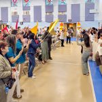 ‘Alma Sana, Corazón Libre’ conference brings healing and renewal #Catholic – On Oct. 24 and 25, the Catholic Charismatic Renewal of the Paterson Diocese gathered at the St. Gerard Majella Parish gym in Paterson, N.J., for its Healing and Deliverance Conference, “Alma Sana, Corazón Libre” (Healthy Soul, Free Heart).
The weekend, held in Spanish, combined praise, Mass, preaching and exposition of the Blessed Sacrament. Father Alexis Coffi, parochial vicar of St. Anthony of Padua Parish in Passaic, N.J., celebrated Mass and preached on the heart as the door that lets God in to transform our lives. Osvaldo Fernández led preaching and prayer. Father Yasid Salas, the Renewal’s spiritual director and pastor of St. Therese Parish in Paterson, N.J., preached on how the soul is set free before Jesus in the Eucharist. Los Hijos Del Padre led the music.
Young people asked to join the Renewal, and others came forward to join a prayer group.
“The people left with a different glow: joyful, set free, healed,” said Teresa Amparo, coordinator of the Renewal in the diocese.
Click here to subscribe to our weekly newsletter.
‘Alma Sana, Corazón Libre’ conference brings healing and renewal #Catholic – On Oct. 24 and 25, the Catholic Charismatic Renewal of the Paterson Diocese gathered at the St. Gerard Majella Parish gym in Paterson, N.J., for its Healing and Deliverance Conference, “Alma Sana, Corazón Libre” (Healthy Soul, Free Heart).
The weekend, held in Spanish, combined praise, Mass, preaching and exposition of the Blessed Sacrament. Father Alexis Coffi, parochial vicar of St. Anthony of Padua Parish in Passaic, N.J., celebrated Mass and preached on the heart as the door that lets God in to transform our lives. Osvaldo Fernández led preaching and prayer. Father Yasid Salas, the Renewal’s spiritual director and pastor of St. Therese Parish in Paterson, N.J., preached on how the soul is set free before Jesus in the Eucharist. Los Hijos Del Padre led the music.
Young people asked to join the Renewal, and others came forward to join a prayer group.
“The people left with a different glow: joyful, set free, healed,” said Teresa Amparo, coordinator of the Renewal in the diocese.
Click here to subscribe to our weekly newsletter.