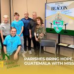 Beyond The Beacon podcast 121: Parishes bring hope, love to Guatemala with mission trip #Catholic – 

Members of the parish communities of Notre Dame of Mt. Carmel in Cedar Knolls (Hanover Township) and Resurrection Parish in Randolph join the podcast to discuss a joint mission trip to Guatemala. Bishop Kevin J. Sweeney and Communications Director Jai Agnish co-host. These mission trip organizers and participants discuss the joys and spiritual rewards of the experience.
Guests include:

Cristina Folan and her husband, Ken Folan. Christina Folan is the director of Communications & Evangelization for Notre Dame of Mt. Carmel, and the two help organize the mission trip for the parish along with Debbie White.
Father Yojan Garcia, pastor of Resurrection Parish, who also serves as director of the Office of Catechesis and Faith Formation for the Diocese of Paterson.
Eric Kalos and Tyler Kalos – a Father and son who are parishioners of Notre Dame of Mt. Carmel.
Terri Janosik, a parishioner at Resurrection Parish and co-coordinator of the mission trip for Resurrection Parish.

Listen or watch the episode here, or on any major podcast platform, or watch it on Bishop Sweeney’s YouTube channel.

Click here to subscribe to our weekly newsletter.