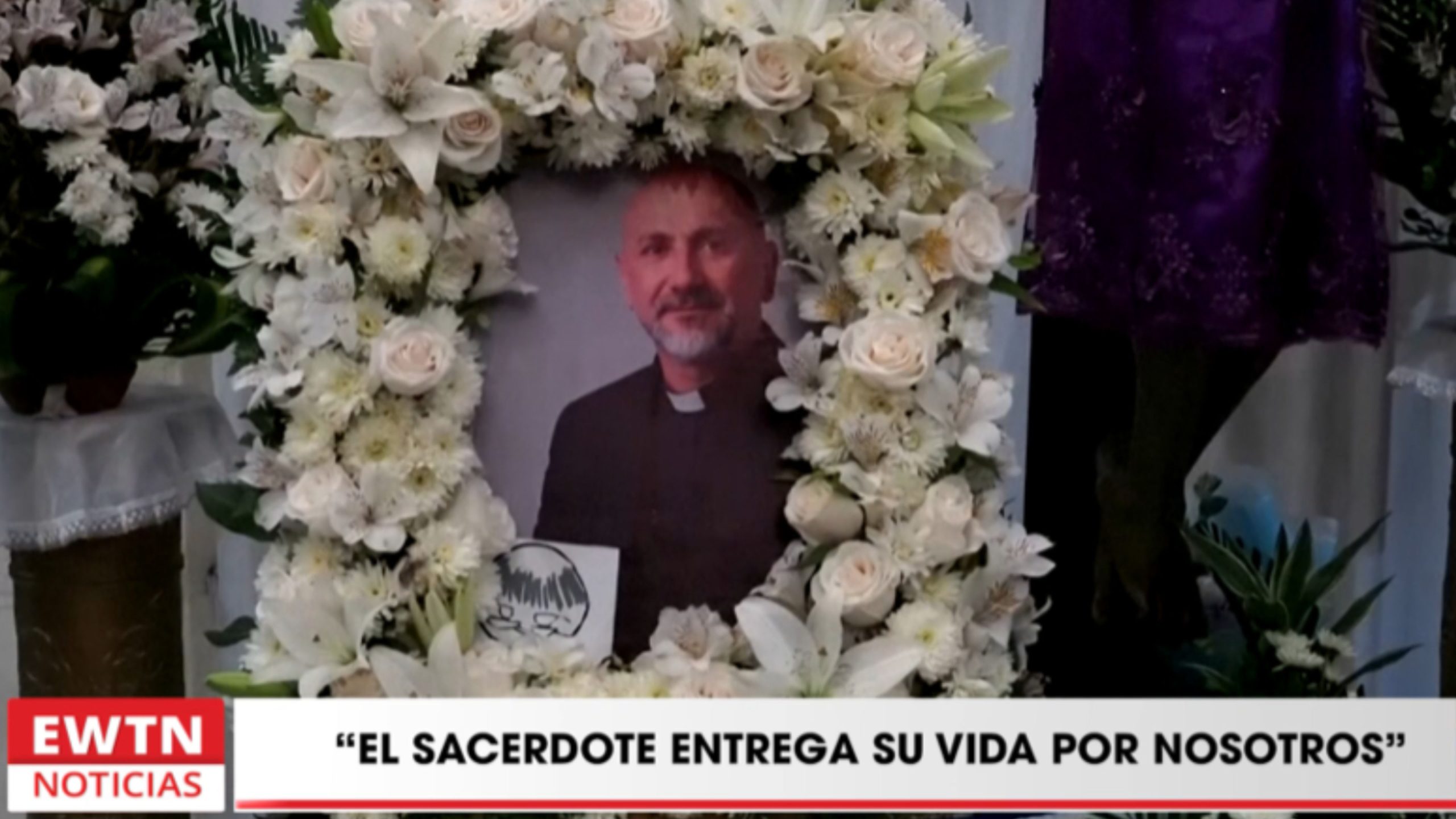 Falling cross that killed priest a punishment from God? A priest reflects #Catholic The death of Father Patricio Alfredo Sánchez Molinari on Saturday, Oct. 17, which occurred when a cross fell on him while he was celebrating Mass in Guayaquil, Ecuador, has left Catholics in shock.In response to comments on social media questioning whether the incident was a punishment from God, Father Juan Carlos Vásconez, a priest and rector of St. Josemaría Escrivá Church in Guayaquil, pointed to a passage from the Gospel to explain why it should not be interpreted in that way.In comments to EWTN News Español, the Spanish-language sister service of EWTN News, Vásconez spoke about the collapse of the tower of Siloam, which resulted in the deaths of 18 people (cf. Luke 13:4-5). He explained that Jesus made it clear that the victims were no more sinful than the other inhabitants of Jerusalem. Rather than assigning them blame, the Lord called everyone to repentance.“In the face of death, there is a message of equality. Life is fragile, and we will all go through that moment,” he said.The priest recalled that Sánchez was very well loved in Guayaquil and noted his piety. In February, he had led a retreat that was attended by other priests.A cross falls during MassFor Vásconez, the circumstances surrounding the Redemptorist priest’s death also invite reflection on the Christian faith.“The Mass is the sacrifice of Christ on Calvary, and it is the greatest thing we Christians have here on earth,” he noted.Vásconez shared in the grief caused by Sánchez’s passing, affirming that even in the midst of a tragedy, the faithful can find strength in God. He also asked for prayers for the Redemptorists and for the community of Our Lady of Perpetual Help Parish, which has lost its parish priest.“I would say that this will serve as a seed, inspiring [more men] to also want to dedicate themselves,” he added, referring to the possibility that the priest’s witness might encourage new vocations.Reviewing safety in churchesVásconez also called for an inspection of objects installed within churches to prevent accidents. He emphasized the need to ensure that crosses and religious images are securely fastened and that items attached to walls and ceilings are also checked.He mentioned that he recently learned of another incident in which a piece of marble detached from a wall. Consequently, he explained that at the church where he serves, they will inspect the ceiling lights to ensure they are securely anchored.“These are safety matters which incidents like this serve as a reminder to pay attention to such things,” he noted.The priest asked for prayers for the parishioners of Our Lady of Perpetual Help and for the Redemptorist family following the death of Sánchez.This story was first published by EWTN News Español, the Spanish-language sister service of EWTN News. It has been translated and adapted by EWTN News English.