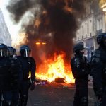 French bishops condemn ‘unacceptable violence’ as riots sweep nation #Catholic – (OSV News) — France’s bishops condemned “unacceptable violence” that “gripped” the country over the Oct. 17-18 weekend, saying the scenes of rioting “plunged the country into shock, fear, and despair, raising numerous questions about the root causes of this crisis,” the bishops wrote in their Oct. 19 statement.
“We urge everyone not to be drawn into the spiral of this deadly violence: our country deserves better,” the bishops wrote, expressing their outrage at law enforcement officers being attacked and injured, shops looted, public property damaged, and buildings representing state institutions vandalized.
“We wish to express our support and solidarity with all those who have suffered injuries, as well as with the many shopkeepers who have been victims of this vandalism,” the bishops said.
Other Church leaders and commentators joined the bishops in their appeals for peaceful solution to the crisis, urging that it’s time for citizens to become peacemakers and reject growing division, with Pope Leo XIV’s recent apostolic visit to the country remembered as a signpost to follow.

Click here to subscribe to our weekly newsletter.

Tragic violence that destroyed historic buildings
Initially called to protest the rising cost of living, the Oct. 17 demonstrations came amid a high school student protest movement that had evolved into a wider urban uprising since late September. Joined by far-left activists and masked rioters, some demonstrators clashed with police, leaving hundreds of officers injured, and carried out attacks on schools and other public property.
Rioters smashed storefronts to loot shops, with desperate owners trying to protect their property, and set cars on fire in numerous cities across France.
City halls and public buildings were attacked, severely damaged or completely destroyed. Limoges City Hall, a historic 19th-century building in central France, was almost entirely ravaged by a spectacular fire.
Cardinal Aveline: France deserves better
The president of the bishops’ conference, Cardinal Jean-Marc Aveline of Marseille, also condemned “unacceptable violence” in his Oct. 18 statement.
“Let us not get caught up in the spiral of this violence,” Cardinal Aveline said. “Our city and our country deserve better than this. Together with all believers, let us pray for an end to these disturbances and for peace to return.”
Cardinal Aveline, who witnessed the violence in Marseille, France’s second-largest city, wrote that “our city, like many others in France, has been the victim of unacceptable violence.”
“On the sidelines of planned demonstrations, shops were looted, churches were broken into, the town hall was invaded and vandalized, a police station was ransacked, and members of the security forces were attacked,” he said.
“Along with the entire Church of Marseille, I wish to express my support and solidarity with those who were injured and with the shopkeepers who were victims of this vandalism,” Cardinal Aveline said.
Archbishop of Lyon points to a ‘society in crisis’
Archbishop Olivier de Germay deplored the destruction that took place in Lyon, another major city, of which he is the archbishop.
“The violence that occurred in Lyon on Oct. 17 goes far beyond the scope of a protest in which legitimate grievances can be expressed,” he wrote on X on Oct. 18. “The city was the scene of clashes, hatred, destruction, and looting — all of which are unacceptable. Our thoughts and prayers go out to the shop owners, law enforcement, and all those who were victims of these excesses, including those who wanted to demonstrate peacefully.”
For Archbishop de Germay, the urgent need now is to act as “peacemakers.”
“I am well aware that this violence is a sign of a society in crisis,” he stated. “But I want to reiterate emphatically that it is a dead end and can only lead to further injustices and divisions. It is not by pitting one group against another, but by working together, that we will be able to meet the challenges facing our society.”
Reactions of deep dismay were evident throughout France on Oct. 18, with commentators expressing the “shame” of seeing the country so disfigured by looters and rioters bent on compulsive destruction. “What is happening to us?” wrote Jérôme Chapuis, editor-in-chief of the Catholic daily La Croix. “The outburst of violence on that fateful October 17 is disheartening, disturbing, and a source of shame for us.”
Chapuis pointed out to “the architects of chaos, influencers, or political parties engaged in the race toward extremes,” as those responsible for the damages as much as violent rioters themselves. He also called for accountability as Paris and other major cities witnessed post-warzone scenes on the morning of Oct. 19.
Voices of those tired of unrest highlight pope’s message to lawmakers
From the arrogance of protesters, Chapuis wrote, rose another form of anger in France, not even a month after a much successful papal visit in the country.
“It is the peaceful anger of men and women of good will who, in the diversity of their opinions and the ways they engage in political action, contemplate the ruins.”
“Faced with the image of the burned-out Limoges City Hall, the recent echo of a speech comes to mind,” Chapuis said, referring to the words of Pope Leo XIV at the Élysée Palace, the seat of the French presidency, on the day of his arrival in France on Sept. 25.
“Liberty, equality and fraternity are not simply words emblazoned on the front of your public buildings; they refer to universal ethical imperatives that also find in the Gospel message an inexhaustible source of inspiration and fulfillment,” the pope said that day, addressing President Emmanuel Macron and the officials present.
For Chapuis, the papal words “would do well to be heard again by all those who cherish civil peace — those who know its value and its fragility.”
President Macron: how the French could do this to France
In Paris, where entire streets had been ravaged, the violence was still ongoing on the evening of Oct. 18 as President Macron addressed the nation on television.
“Watching these images, we all asked ourselves how the French could do this to France,” Président Macron said. “How could they have come to this? Nothing justifies it; nothing explains it.” He referred to the many shop owners who had to “defend their stores themselves against criminals,” attributing responsibility for this “unbridled violence” to “troublemakers from far-left fringe groups joined by numerous criminals.”
Macron concluded his address by referring to the upcoming presidential elections, which will take place in April and May 2027.
“All those who are telling you today that the urgent need is to take to the streets, to protest, to create disorder have only one goal: to undermine the Republic and hijack the debate,” he lamented.
“Debates must take place in public meetings. They must take place with the political parties, not in the streets through violence,” Macron continued. “They must take place in newspapers, on television programs, and at peaceful gatherings, where people speak and explain themselves with respect — never amid chaos and destruction. Our country deserves a great presidential election in six months.”
“With all believers,” he said, “we pray that these disturbances will cease, that legitimate demands will be heard and addressed, and that, through dialogue and respect for justice, peace may return.”
Caroline de Sury writes for OSV News from Paris.
&nbsp;
