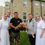 Hawthorne parish pet blessing features hedgehog and two tortoises #Catholic – St. Anthony Parish in Hawthorne, N.J., hosted a pet blessing on Oct. 4 in its Jubilee Garden.
Father Stephen T. Prisk, pastor of St. Anthony’s and vice-chancellor of the Paterson Diocese, N.J., and Father Brendon J. Harfmann, the parish’s parochial vicar, blessed a colorful spectrum of pets, including dogs, cats, a hedgehog, and two tortoises.
The event attracted a wide array of people, including Salesian Sisters of Don Bosco, who serve the parish and school.
BEACON PHOTOS | JOE GIGLI
 [See image gallery at beaconnj.org] 

Click here to subscribe to our weekly newsletter.