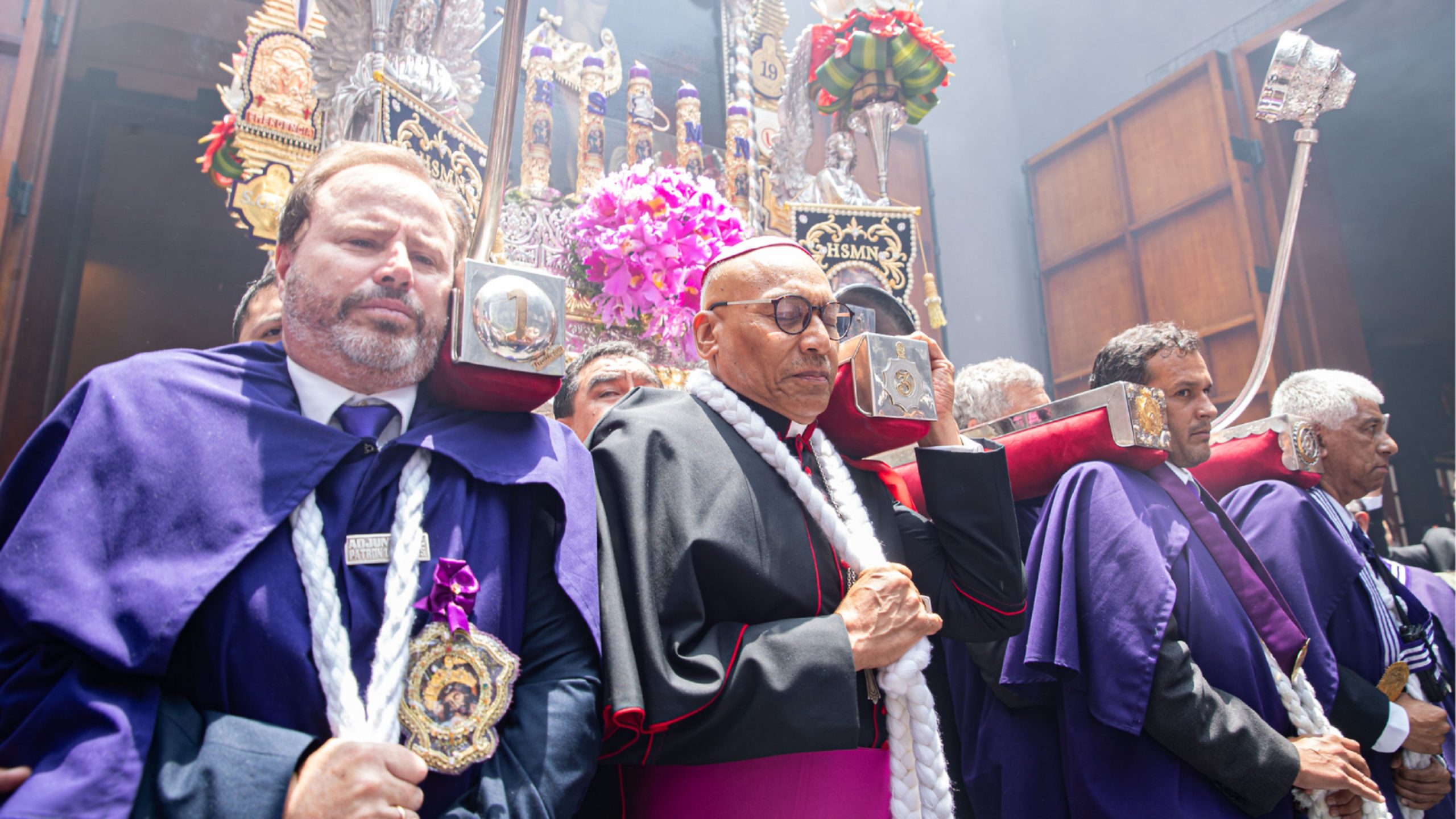 Lord of Miracles celebration in Peru: ‘It’s not enough to attend the procession,’ bishop exhorts – #Catholic – “It’s not enough to come to the procession; it‘s not enough to spend these festive days gathered around the image. What we must do is open our lives to the Lord, who is capable of transforming them,” Auxiliary Bishop Guillermo Elías of Lima, Peru, said during his homily at a well-attended Mass on Oct. 28, the central feast day of the Lord of the Miracles.The feast coincides with the second to the last procession of the “Cristo Moreno” (the dark-skinned Christ). The original image of the Lord of the Miracles was painted by an African slave on an adobe wall around 1651 and survived the massive earthquake of 1655, which was considered miraculous given the scale of destruction. Subsequently, additional miracles were associated with the image.Addressing the sea of ​​devotees gathered outside the Church of the Nazarenas in the historic center of Lima, where the sacred image of the Christ of Pachacamilla (another name for the image) is kept, the prelate posed a question that reached beyond the celebration itself: “Do you come for the miracles of the Lord, or for the Lord who is capable of performing the miracle of your salvation?”Drawing from the day’s Gospel, in which Jesus speaks with Nicodemus about God’s love and eternal life, Elías invited the faithful to look upon the Cristo Moreno with a faith that does not stop at the image itself nor come to an end when the processions conclude.“What is the foundation of your faith? Do you come for the miracles of the Lord or for the Lord who performs miracles?” he reiterated.A faith demonstrated through worksFor Elías, devotion must also be evident in how one treats others. During his homily, he recalled a statement by 20th-century Chilean St. Alberto Hurtado, which was cited by Pope Francis: “Not doing evil is good, but not doing good is evil.”The bishop warned that observing religious practices is not enough if they do not lead to love: “You can do many good things, follow so many precepts, so many good deeds, but if you lack love, it’s not enough,” he stated.He also addressed the violence in Lima and other parts of the country, lamenting that a person could lose his life during an assault or an attack on a bus, and noted that “a city like ours is in great need of our witness.”Faced with this reality, he encouraged the faithful not to remain indifferent. “Let us ask that we, too, may bring salvation by loving the vulnerable, those who have nothing, those who have lost hope, by offering them the very best of ourselves,” he urged.Preparing hearts for Pope Leo XIVElías also touched on the upcoming visit of Pope Leo XIV to Peru, recalling he motto of the trip, “Let us open our hearts,” and asked whether the Peruvian people are truly preparing themselves to receive the pontiff.The call to open your heart, he explained, is not limited to welcoming the pope; rather, it is an invitation to live out Christian values ​​in one’s personal, family, and community life.“Let us open our hearts to the values ​​of the kingdom — to peace, justice, and solidarity,” he stated.The second to the last procession of the image of the Lord of Miracles in 2026 made its way through the center of Lima, reaching Archbishop Loayza National Hospital. This story was first published by EWTN News Español, the Spanish-language sister service of EWTN News. It has been translated and adapted by EWTN News English.