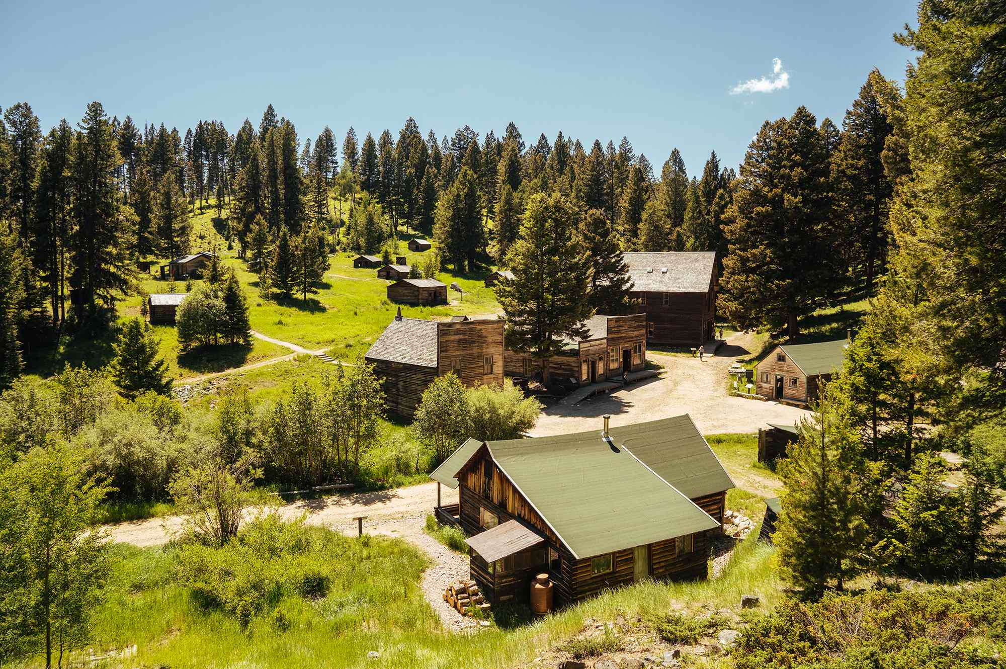 One of the West’s Best-preserved Ghost Towns Is in Montana—With a Creepy Hotel and Saloon You Can Explore #Travel Tours of this artifact-filled abandoned mining town bring the 19th century to life.