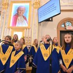 Passaic parish honors St. John Paul II at Mass #Catholic – The Shrine of St. John Paul II/Holy Rosary Parish in Passaic concluded a weeklong celebration of the beloved St. John Paul II on Oct. 25 with a Mass presided over by Bishop Kevin J. Sweeney. The Church observes St. John Paul II’s feast day on Oct. 22.
Father Stephen Las, pastor of Holy Rosary, which serves an active Polish community, and Father Michal Dykalski, a parochial vicar, concelebrated the Mass with Bishop Sweeney. The bishop’s visit also included Eucharistic adoration.
St. John Paul II is remembered for guiding the Catholic Church into a new millennium by championing human dignity, traditional moral values, and a vigorous, worldwide new evangelization.
BEACON PHOTOS | JOE GIGLI
 [See image gallery at beaconnj.org] 

Click here to subscribe to our weekly newsletter.