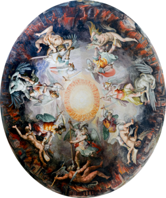 Picture of the day
Ceiling Painted Dome Cupola Angels Fighting Demons in the Vatican Museums. Today is Michaelmas in much of Western Christianity.
#ImageOfTheDay Picture of the day
Ceiling Painted Dome Cupola Angels Fighting Demons in the Vatican Museums. Today is Michaelmas in much of Western Christianity.
#ImageOfTheDay