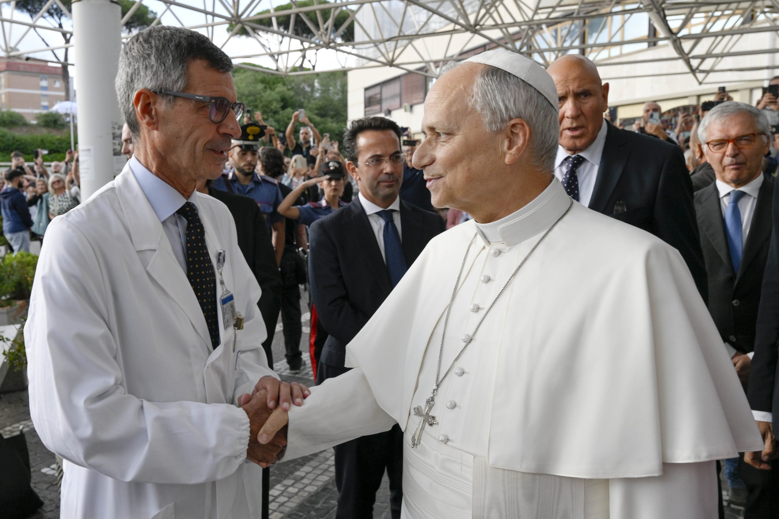 Pope’s surgeon green lights Nov. 6–17 apostolic trip to Latin America #Catholic Pope Leo XIV has received the green light from his surgeon to proceed with his planned Nov. 6–17 apostolic journey to Uruguay, Argentina, and Peru.In an interview with Vatican News following the Holy Father’s Oct. 17 discharge from the Gemelli Hospital, Dr. Stefano Margaritora, who operated on Pope Leo on Oct. 13, said he expects Leo will be fully recovered and in shape to travel within the next “10 days or so.”Calling him “an ideal patient,” Margaritora said that upon his discharge from the hospital Leo “was in entirely satisfactory clinical condition” with completely normal blood test results and heart function.“The lung’s re-expansion after surgery is proceeding according to the usual timetable,” and “overall, his condition is good,” Margaritora added.The surgeon indicated that the Holy Father’s lung adenocarcinoma was discovered during routine abdominal examinations, which underscores the importance of regular preventive checkups.“In the Holy Father’s case, he had no respiratory symptoms and felt perfectly well,” the doctor noted.The pope has “put his heart and soul” into his recovery, Margaritora said. “His determination to recover quickly has been effective in every respect” and “truly commendable,” he pointed out.Illustrating the point, the doctor noted that on the second day after the operation, the medical staff found him arranging the chairs in the chapel himself. “Holy Father, we can do that,” Margaritora recounted. But Leo replied: “It doesn’t matter. I can do it, so I will.” Pope’s surgeon green lights Nov. 6–17 apostolic trip to Latin America #Catholic Pope Leo XIV has received the green light from his surgeon to proceed with his planned Nov. 6–17 apostolic journey to Uruguay, Argentina, and Peru.In an interview with Vatican News following the Holy Father’s Oct. 17 discharge from the Gemelli Hospital, Dr. Stefano Margaritora, who operated on Pope Leo on Oct. 13, said he expects Leo will be fully recovered and in shape to travel within the next “10 days or so.”Calling him “an ideal patient,” Margaritora said that upon his discharge from the hospital Leo “was in entirely satisfactory clinical condition” with completely normal blood test results and heart function.“The lung’s re-expansion after surgery is proceeding according to the usual timetable,” and “overall, his condition is good,” Margaritora added.The surgeon indicated that the Holy Father’s lung adenocarcinoma was discovered during routine abdominal examinations, which underscores the importance of regular preventive checkups.“In the Holy Father’s case, he had no respiratory symptoms and felt perfectly well,” the doctor noted.The pope has “put his heart and soul” into his recovery, Margaritora said. “His determination to recover quickly has been effective in every respect” and “truly commendable,” he pointed out.Illustrating the point, the doctor noted that on the second day after the operation, the medical staff found him arranging the chairs in the chapel himself. “Holy Father, we can do that,” Margaritora recounted. But Leo replied: “It doesn’t matter. I can do it, so I will.”