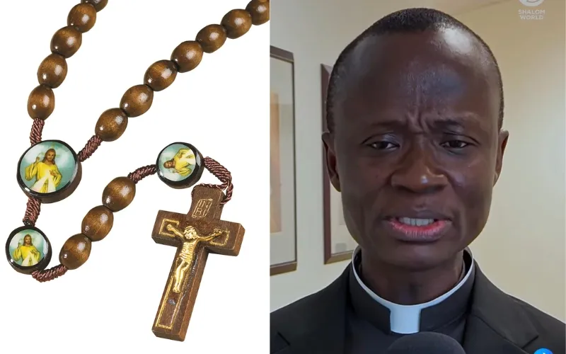 Priest in Ghana recounts escape from car fire, urges devotion to the rosary – #Catholic – ACCRA, Ghana — A Ghanaian Catholic priest has encouraged devotion to the rosary after recounting his escape from a burning car, which he attributed to the intervention of the Blessed Virgin Mary.In a reflection shared Oct. 14 — during the month dedicated to the traditional Catholic prayer of the rosary —&nbsp; Father David Obeng Paintsil, founder of the Global Rosary Network, recalled becoming trapped in his car while returning from a pastoral assignment 10 years ago. Paintsil said he had led a three-day retreat at the invitation of another priest in a different diocese in Ghana. Before setting out on the return journey to his parish, he prayed the rosary and invited the Blessed Virgin Mary to accompany him.After traveling for more than four hours, he heard an unusual noise from the car. He was about 15 minutes from his destination and stopped to investigate.“I needed to stop and check what was happening,” the priest recalled during his reflection. “As soon as I parked the car and put off the engine, all that I saw was a huge fire. Boom! My car had caught fire.” Paintsil said he tried to get out but found that the doors would not open and his seat belt remained locked.“It was so intense. The doors of the car, as I tried to open them, were locked. My seat belt was locked. And I knew that was the end of my life,” he said.Turning toward the passenger seat, he appealed to Our Lady, whom he had invited to accompany him, asking her to protect him.Paintsil said that before he finished the prayer, the car doors opened and his seat belt was released, allowing him to get out.The fire subsequently engulfed the car, he recalled, preventing him from retrieving his bag.“Here I am. I have my life. And I said, well, God still has a mission for me to accomplish,” he said.Reflecting on his devotion to the rosary, Paintsil said he had acquired it through family prayers and that the Lord had transformed his life in many ways. “The rosary is really a wonderful prayer, a powerful prayer through which we can encounter God,” he said.He encouraged others to pray the rosary, identifying it as a means of bringing people together in worship of God.This story was first published by ACI Africa, the sister service of EWTN News in Africa, and has been adapted by EWTN News.