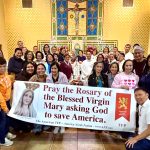 Rockaway Rosary Rally celebrates faith and Marian devotion #Catholic – About 100 faithful gathered at Sacred Heart of Jesus Parish in Rockaway, N.J., on Oct. 10 for a prayerful Rosary Rally honoring the Blessed Virgin Mary during the Month of the Holy Rosary.
The gathering brought together parishioners from Sacred Heart of Jesus and neighboring parishes, including St. Cecilia, also in Rockaway; St. Peter the Apostle in Parsippany, N.J. St. Joseph in Lincoln Park, N.J., and Our Lady of Mercy in the Whippany neighborhood of Hanover Township, N.J.
Officers and members of the Diocesan Commission for Catholic Filipino Ministries (DCCFM)also participated, reflecting a beautiful spirit of unity, faith, and devotion to the Blessed Mother.
The rally was led by Deacon Elmer Maximo, president of DCCFM, with Maryann Lim-Atienza as this year’s rosary captain. The faithful prayerfully meditated on all four sets of mysteries of the rosary—the Joyful, Luminous, Sorrowful, and Glorious—offering prayers for the protection, dignity, and respect of every human life, from conception to natural death.
After the rally, participants gathered for a lunch reception and fellowship, sharing food, friendship, and the joy of belonging to one community of faith. The gathering provided a meaningful opportunity to strengthen bonds among parishioners, neighboring Catholic communities, and DCCFM members.
The faithful concluded the day, renewed in their devotion to Our Blessed Mother and strengthened in their commitment to live and share the Gospel of Life.

Click here to subscribe to our weekly newsletter.