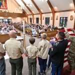 St. Therese Mountain Lakes event honors U.S.’ 250th birthday #Catholic – The Rosary and Prayer Ministry of St. Thérèse the Little Flower of St. Catherine of Siena Church in Mountain Lakes, N.J. on Oct. 11 honored the feast day of St. Therese during a devotional event with Bishop Kevin J. Sweeney in the parish church. The popular saint is also known as St. Thérèse of Lisieux and St. Thérèse of the Child Jesus.
The event featured prayer, music, the Knights of Columbus, bagpipers, five vocalists, organist, a harpist and a patriotic finale to celebrate the 250th birthday of the United States this year.
Despite the inclement weather, more than 200 people clergy, religious and laity attended the event, which began with a processional by Bishop Sweeney; Father Michael J. Parisi, pastor of the parish and vicar general of the Paterson Diocese, N.J.; Deacon James Gillespie opened the ceremony at St. Catherine’s; and the Knights of Columbus Color Corps processed with the Bishop.

Click here to subscribe to our weekly newsletter.

Music featured at the event included Highland Cathedral, Panis Angelicus, the St. Thérèse Hymn, Walk With Us, Dear St. Thérèse, Let there Be Peace on Earth, Be Still My Soul, I Believe, You’ll Never Walk Alone, Lady of Knock, and Ava Maria.
The bagpipers were Bill McEvoy and Paul O’Sullivan. David de la Mora, St. Catherine’s choir director, on piano and vocalist; Lou Scarpa, a trustee at Assumption College for Sisters in Denville, an organist; Kathleen Donahue, harpist and music director at St. Mary’s in Denville; her husband Michael Donahue, vocalist; Barbara Bailey and Deborah Tobia, vocalists and parishioners of St. Catherine of Siena Church. In honor of Deborah’s devotion to our blessed saint, she wrote and composed the St. Therese Hymn which she sang.
During the patriotic finale, cub scouts from Pack 99, Boy Scouts, soldiers from Picatinny Arsenal held the American flag which was 10 feet wide. Jonathan Morales, was the vocalist who performed the Patriotic Finale with songs, such as America The Beautiful, God Bless America, Glory, Glory Hallelujah and the entire congregation recited The Pledge of Allegiance.
Bishop Sweeney concluded by a closing blessing with the Relic of St. Therese. Closing remarks by Carol Bsarany who leads the St. Thérèse Ministry. A reception followed in the parish gym.
The St. Thérèse prayer group meets at St. Catherine’s on Tuesdays at 1 p.m. from May through December. Members pray the Novena to St. Thérèse, a prayer for our nation, the Memorare, and the rosary. Participants are asked to bring a rosary. The group will provide prayer materials.
Two events left for this year are Tuesday, Nov. 17 healing service with Father Edward Rama, pastor of St. Bernard of Clairvaux Parish in Wharton, N.J., at 1 p.m.; the Christmas concert featuring two vocalists and an organist on Tuesday, Dec. 15 at 1 p.m. This will be our last prayer service for this year. We will reopen on Tuesday, May 4th, 2027.
St. Thérèse was a Discalced Carmelite nun in France who died at 24 on Sept. 30, 1897.
While the St. Thérèse Ministry meets at St. Catherine’s, the Shrine of St. Thérèse at 54 Rock Lane in Boonton about a mile away is open year-round. Hours for the Shrine are 8 a.m. To 6 p.m. The faithful can continue to visit and light a candle.
The shrine represents the gratitude of its founder, Achille Arci. He made a promise to her in the 1920s after he was cured of an illness. Today, Our Lady of Mount Carmel Parish in Boonton, N.J., owns and cares for the shrine.
For further information please call Carol Bsarany at 973-271-9252.
BEACON PHOTOS | JOE GIGLI
 [See image gallery at beaconnj.org] &nbsp;