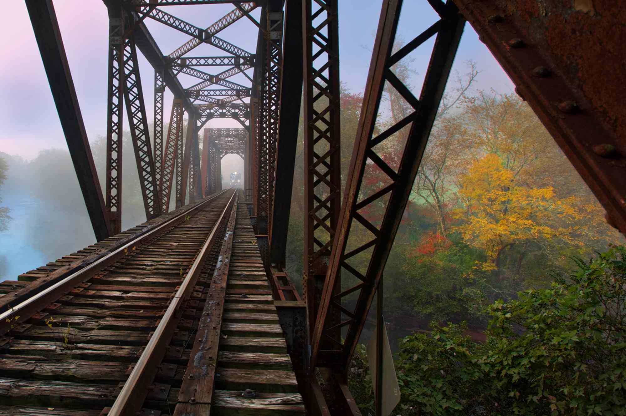 This Scenic Train Ride Is a Charming Way to See Fall Foliage in the U.S. South—With Open-air Cars and Small Town Stops #Travel The Blue Ridge Scenic Railway gives riders a front-row seat to gorgeous autumn scenery. This Scenic Train Ride Is a Charming Way to See Fall Foliage in the U.S. South—With Open-air Cars and Small Town Stops #Travel The Blue Ridge Scenic Railway gives riders a front-row seat to gorgeous autumn scenery.