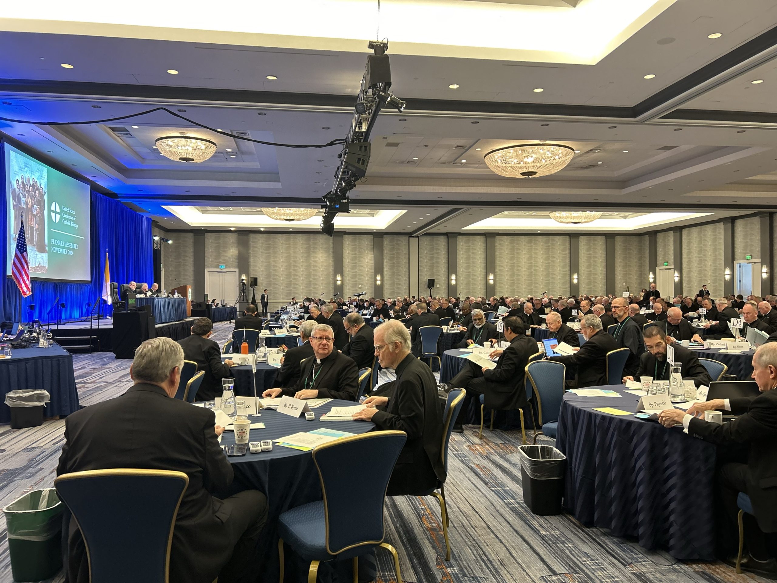 U.S. bishops to elect secretary, committee chairs at November meeting – #Catholic – The U.S. Conference of Catholic Bishops (USCCB) will elect the next secretary and leadership for six committees during its November meeting, which will determine who leads the bishops’ work on education, doctrine, pro-life activities, and other issues.American bishops will meet for their fall plenary assembly from Nov. 16–19 in Baltimore, which will include the election of bishops to the positions. Each bishop will serve as bishop-elect for one year, before taking over the role at the end of the 2027 fall plenary assembly. They serve three-year terms.The most senior office up for election is USCCB secretary, which also leads the Committee on Priorities and Planning. This bishop helps set conference-wide priorities for the bishops.Two bishops were nominated for the role: Bishop Kevin C. Rhoades of Fort Wayne-South Bend, Indiana, and Bishop Earl K. Fernandes of Columbus, Ohio. Rhoades holds the position because he was elected in 2025 to finish the term of Archbishop Paul S. Coakley of Oklahoma City, whose election to the USCCB presidency left a vacancy.There are also two nominees for each of the committee chairs:The Committee on Catholic Education: Bishop James D. Conley, Diocese of Lincoln, Nebraska, and Bishop Edmund J. Whalen, auxiliary bishop, Archdiocese of New YorkThe Committee on Communications: Bishop Daniel J. Felton, Diocese of Duluth, Minnesota, and Bishop Louis Tylka, Diocese of Peoria, IllinoisThe Committee on Cultural Diversity in the Church: Bishop Steven J. Maekawa, OP, Diocese of Fairbanks, Alaska, and Bishop Michael M. Pham, Diocese of San DiegoThe Committee on Doctrine: Bishop William M. Joensen, Diocese of Des Moines, Iowa, and Bishop Steven J. Lopes, Personal Ordinariate of the Chair of St. PeterThe Committee on National Collections: Bishop Mark A. Eckman, Diocese of Pittsburgh, and Bishop Gerald L. Vincke, Diocese of Salina, KansasThe Committee on Pro-Life Activities: Bishop John T. Folda, Diocese of Fargo, North Dakota, and Bishop Donald J. Hying, Diocese of Madison, Wisconsin